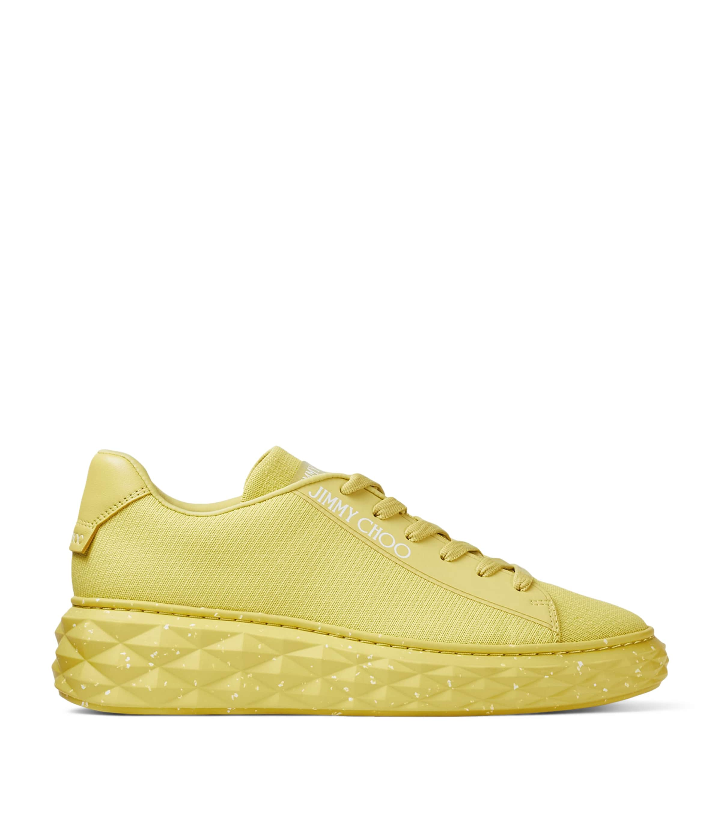 Jimmy Choo Diamond Light Maxi Sneakers In Yellow