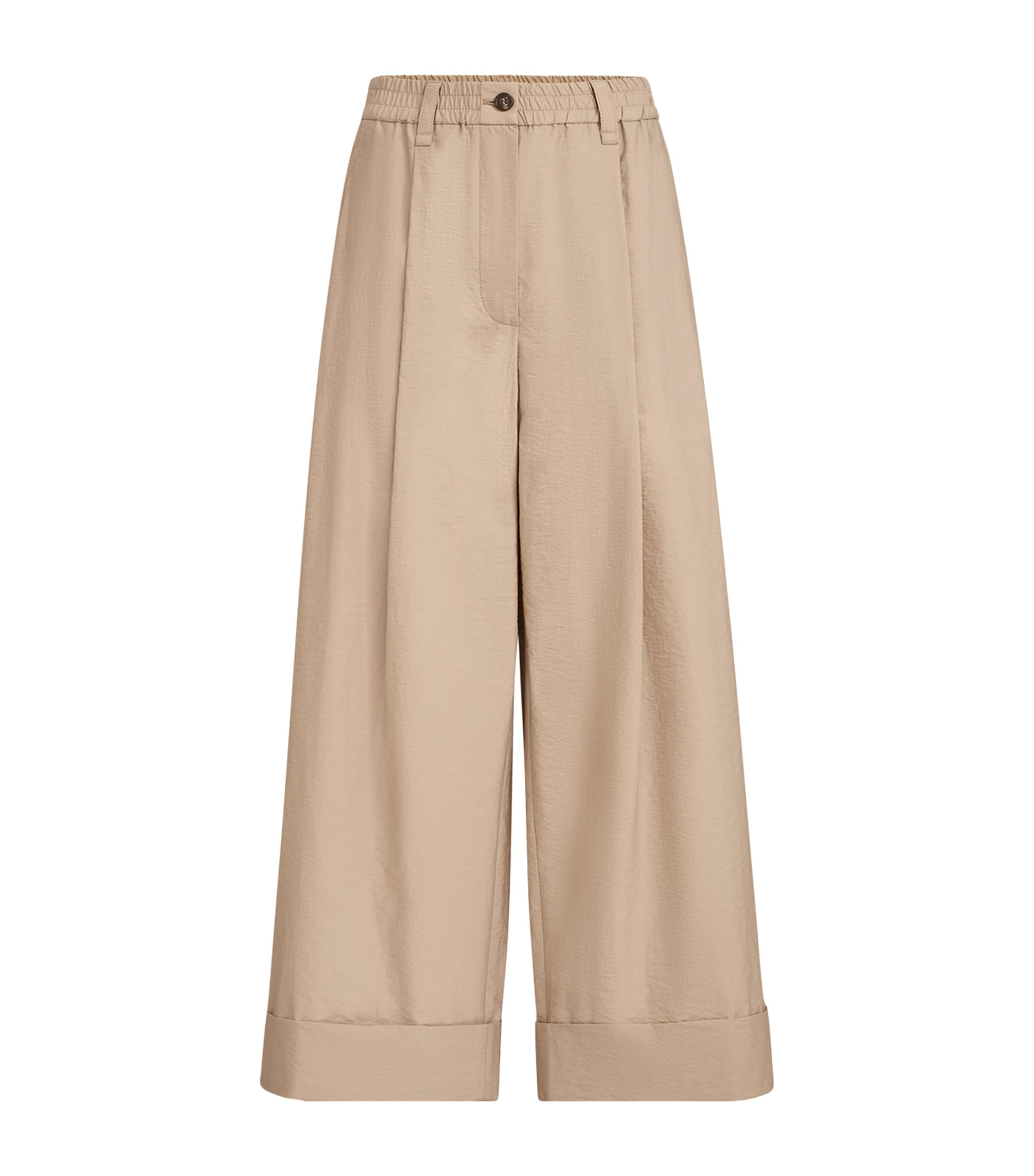 Brunello Cucinelli Womens Pleated Trousers Image 1
