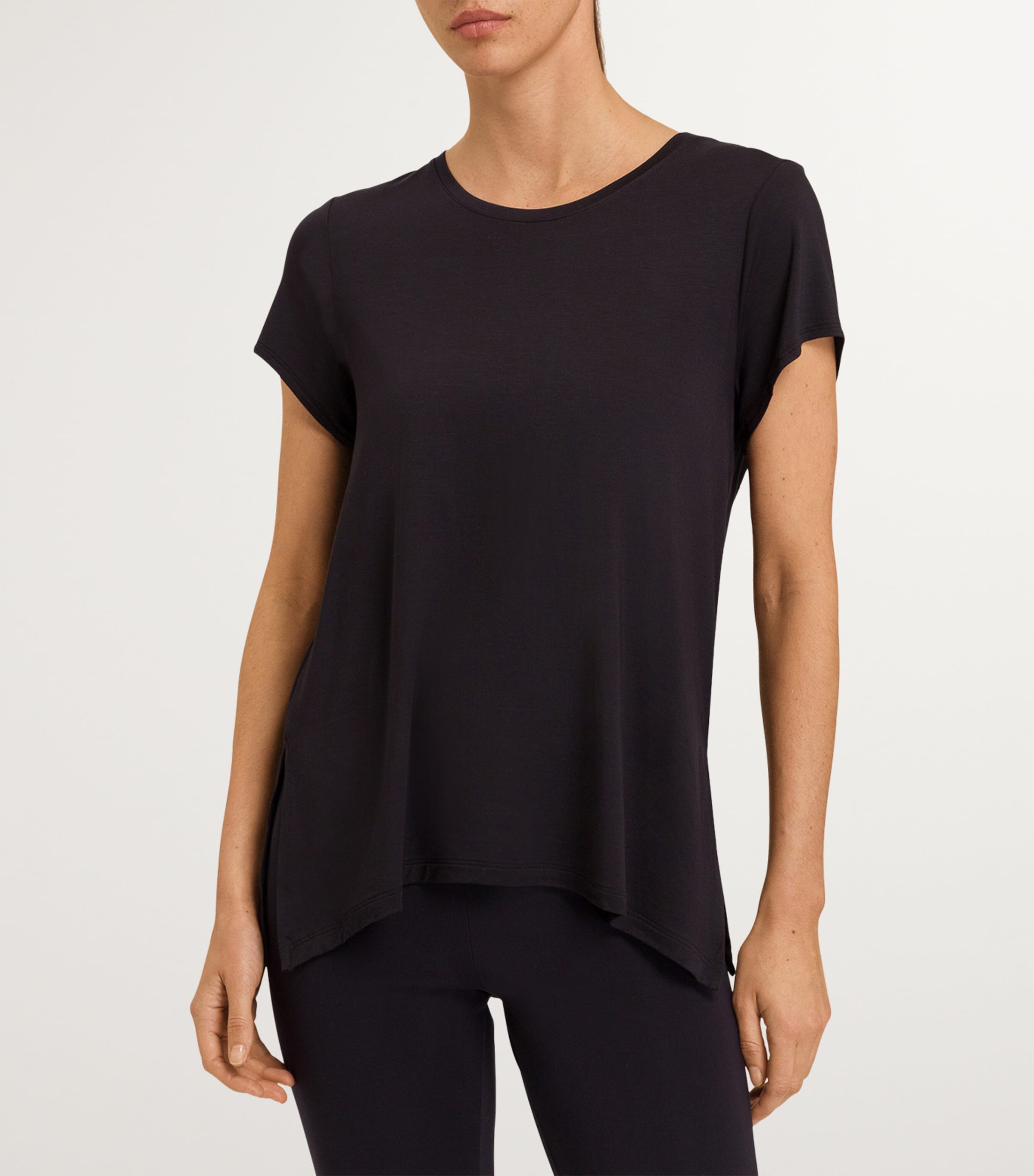 Hanro Modal Yoga T-Shirt | Women Clothing | Tops | Sportswear | Sports Tops | Designers | Hanro Hanro Modal Yoga T-Shirt | Women Clothing | Tops | Sportswear | Sports Tops | Designers | Hanro