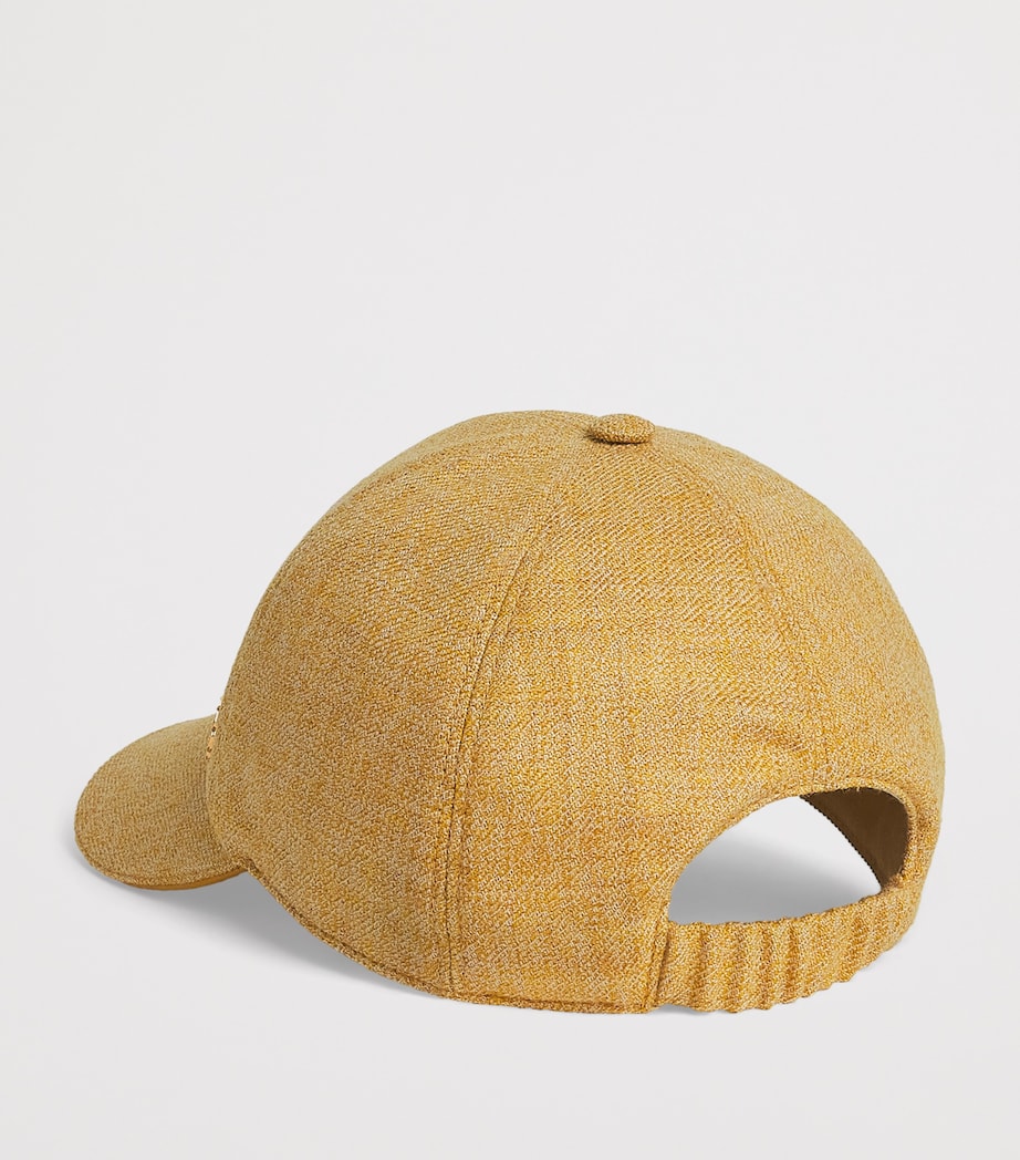 Stefano Ricci Kids Logo Baseball Cap C. Yellow Image 2