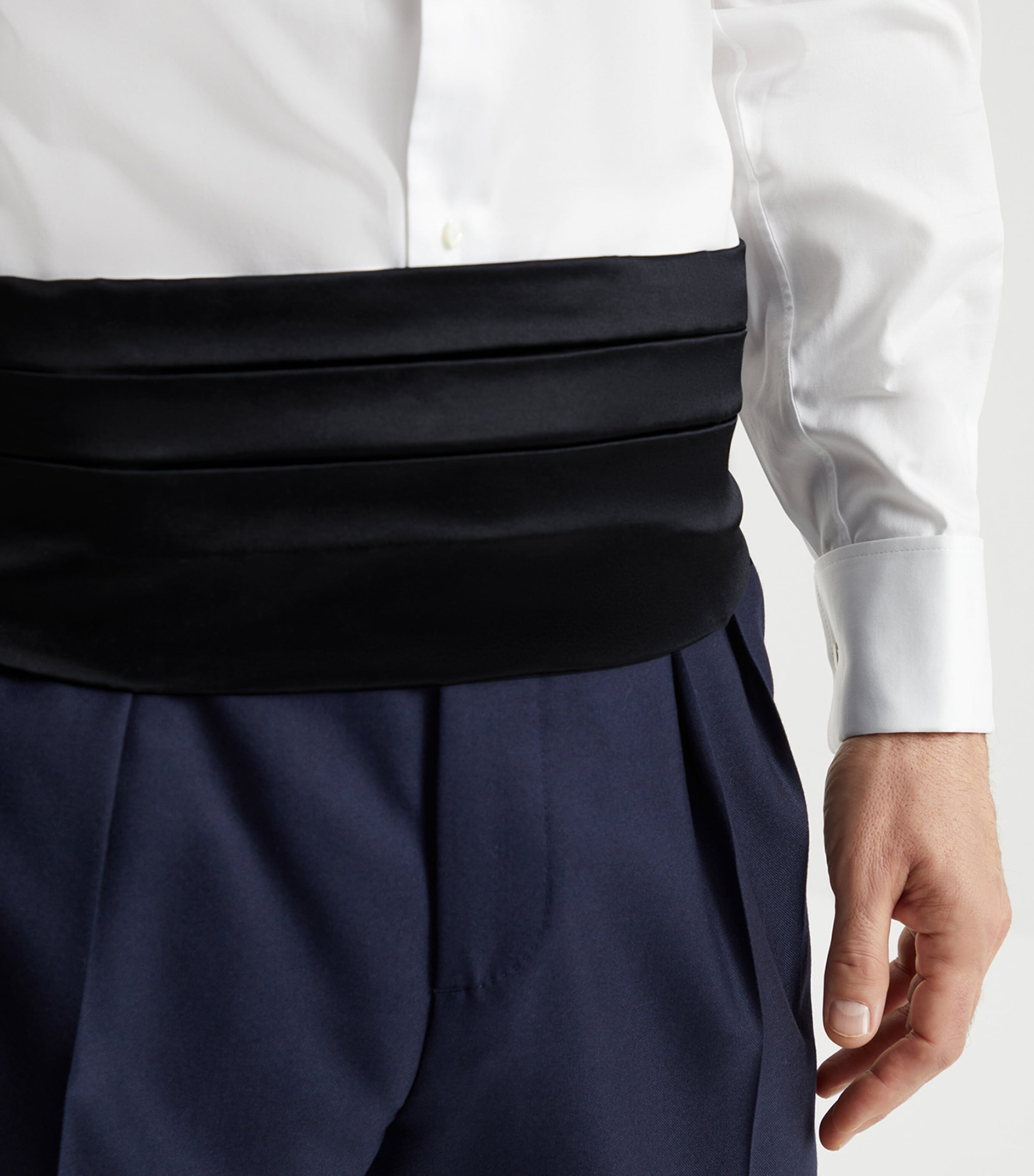 Cotton-Silk Cummerbund C018 Image 2