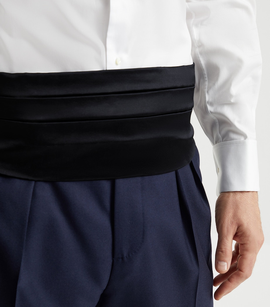 Cotton-Silk Cummerbund C018 Image 2
