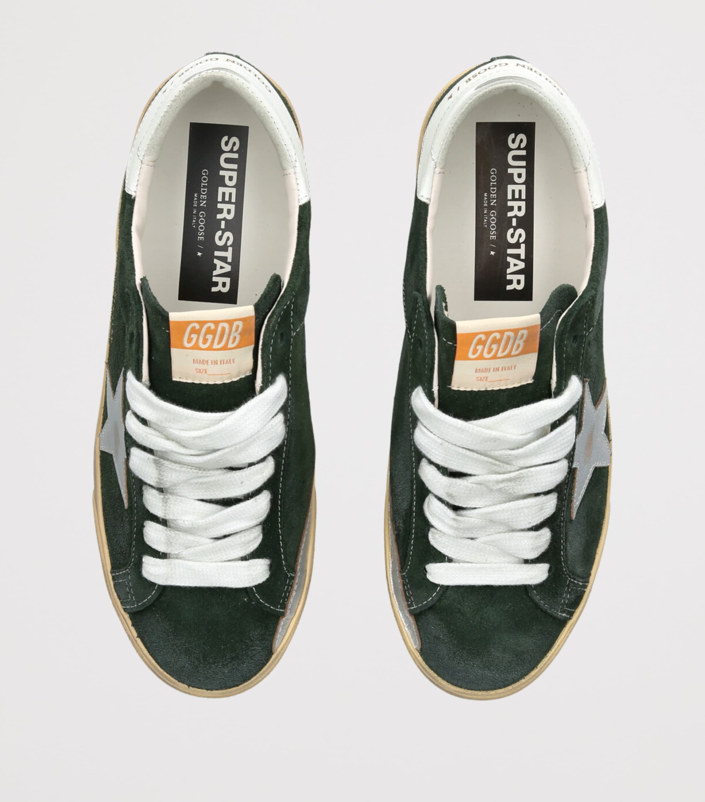 Suede Super-Star Sneakers GREEN COMB Image 4