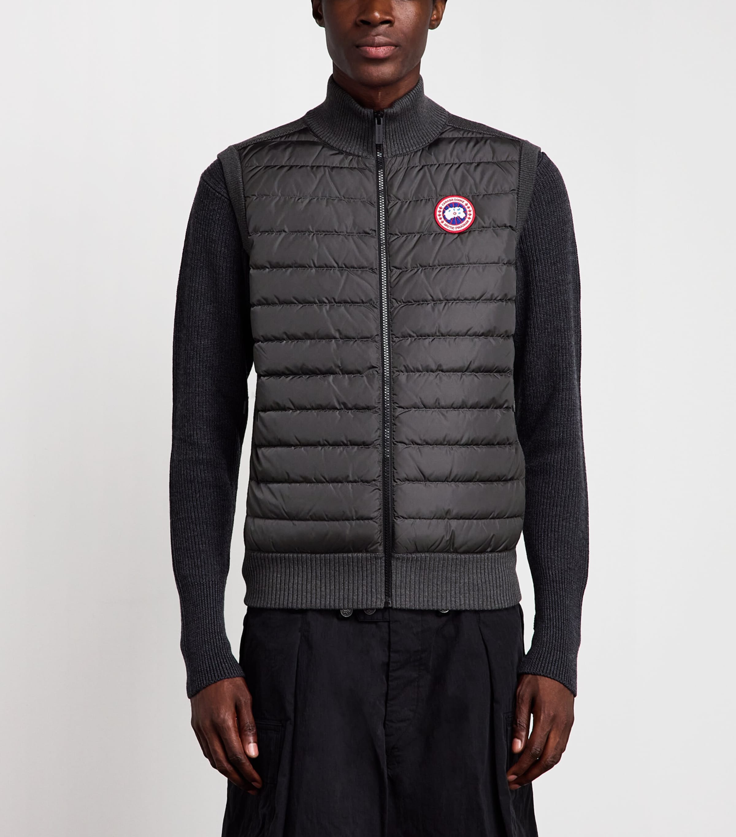 Canada Goose Mens Hybridge Gilet Iron Grey Image 4