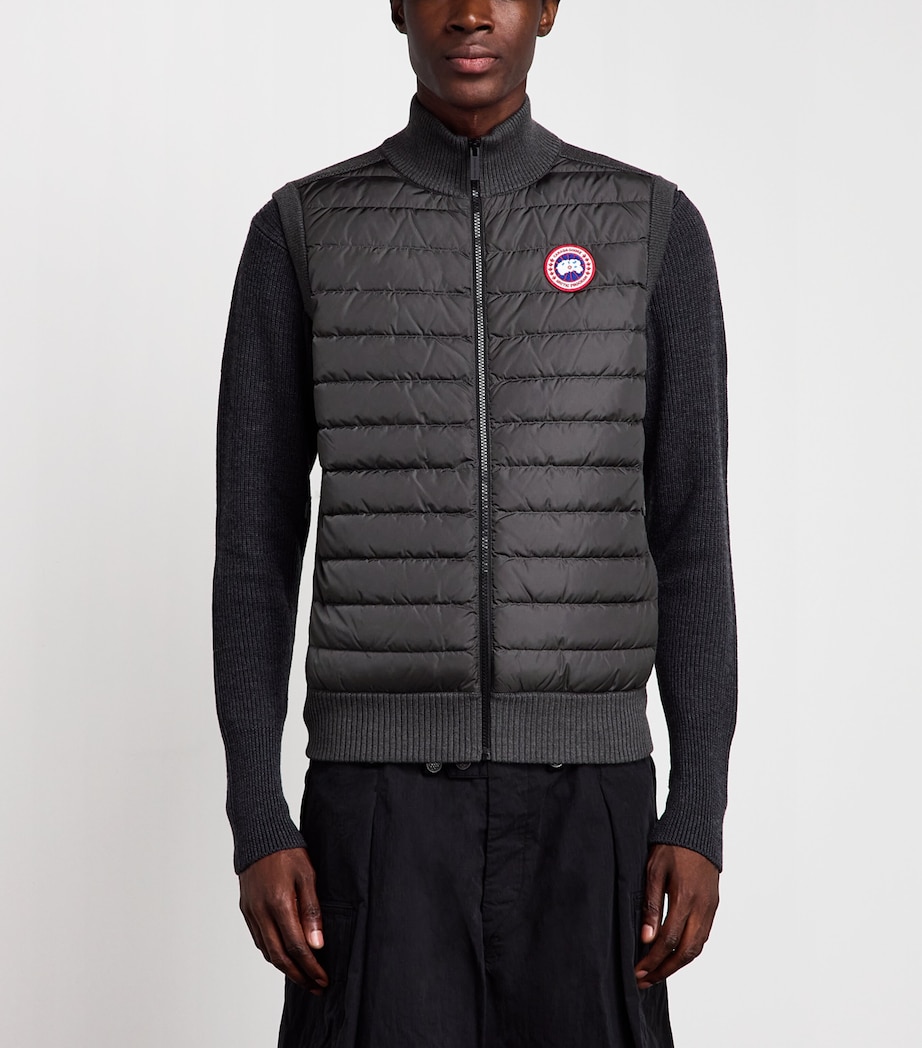 Canada Goose Mens Hybridge Gilet Iron Grey Image 4