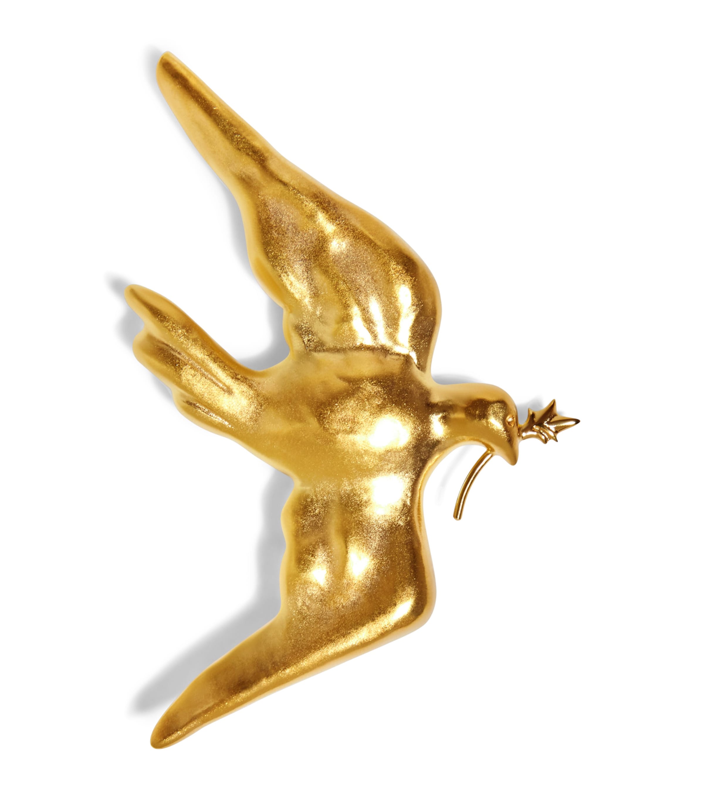 Dove Brooch 001GOLD Image 1