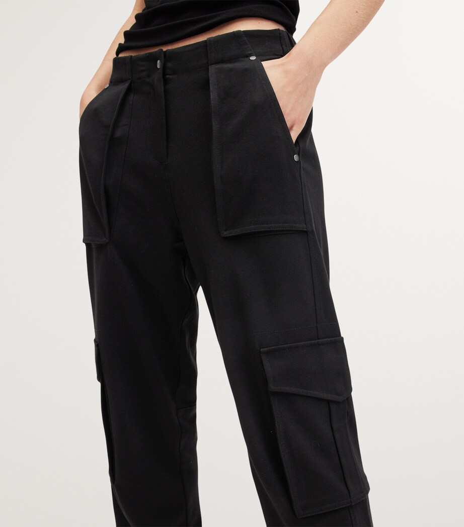Freda Cargo Trousers BLACK Image 4