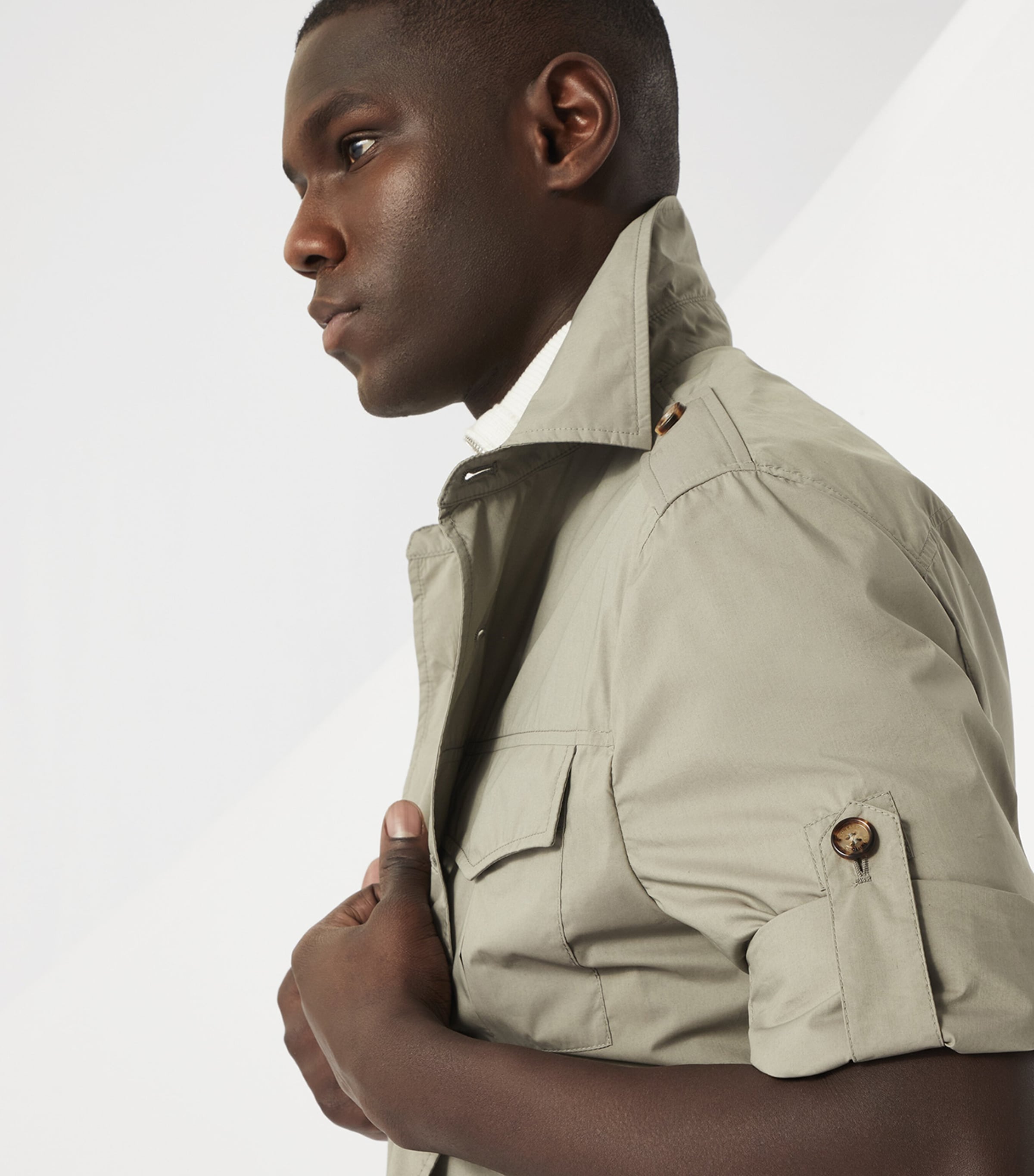 Brunello Cucinelli Cotton-Blend Water-Resistant Safari