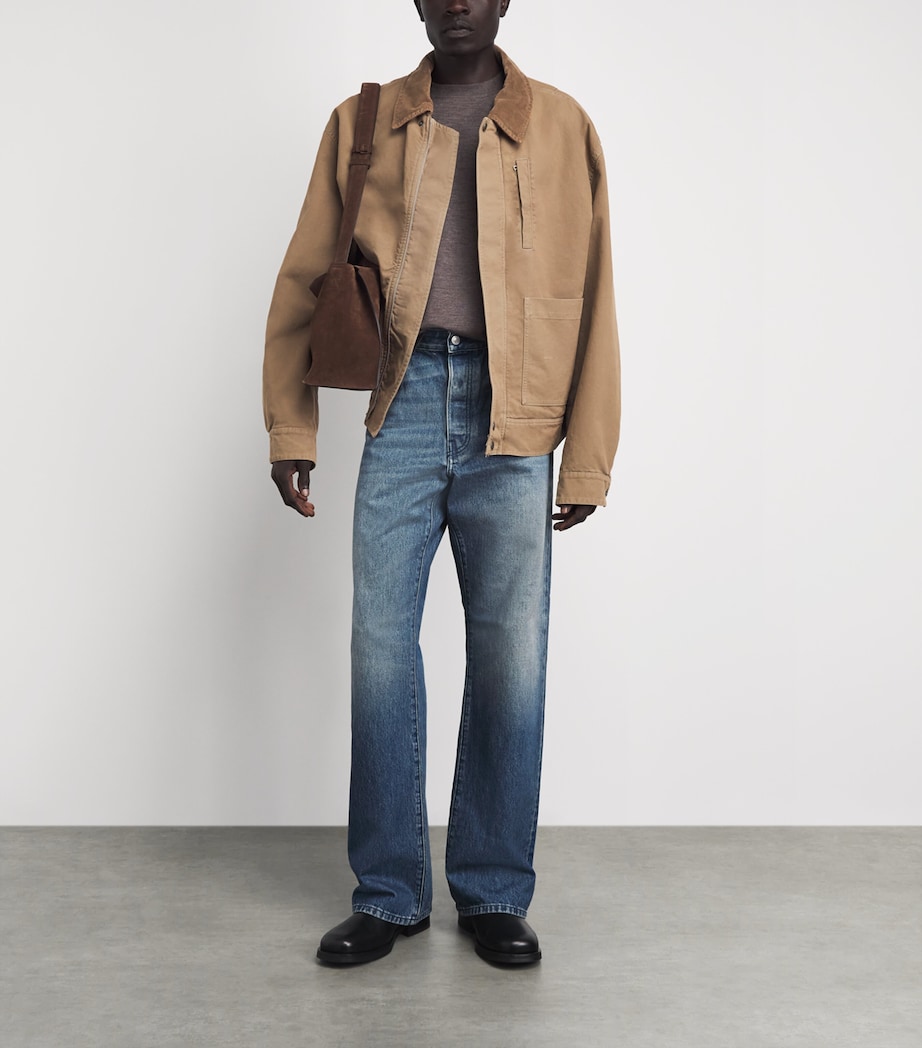 Gabriela Hearst Mens Merino Wool Palco Sweater Walnut Image 2