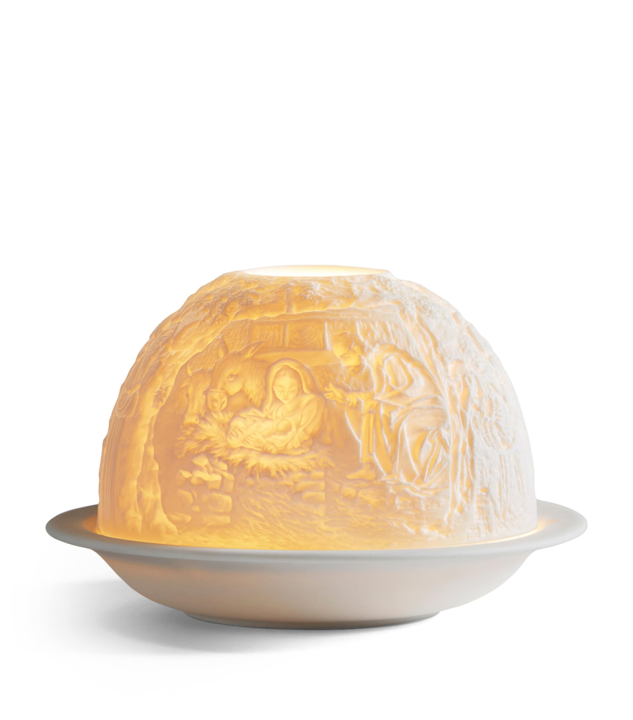 Bernardaud Nativity Led Votivelight In White
