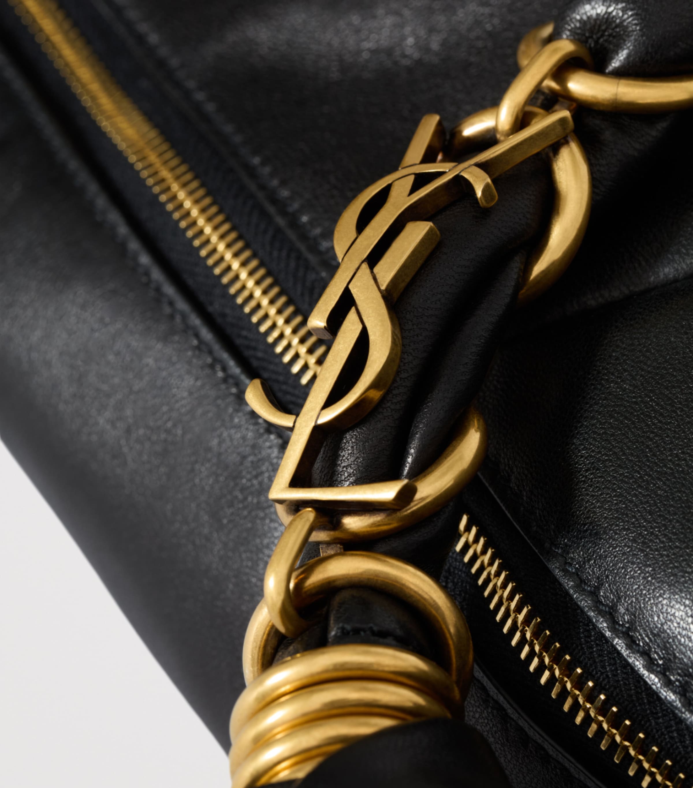 Saint Laurent Small Leather Amalia Shoulder Bag Image 5