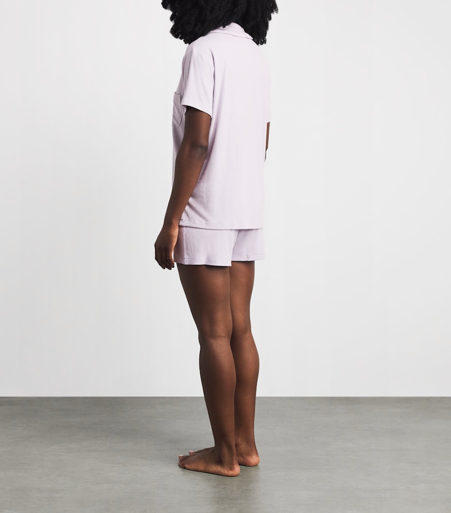 Skims Womens Soft Lounge Short Pyjamas Iris Mica Image 4