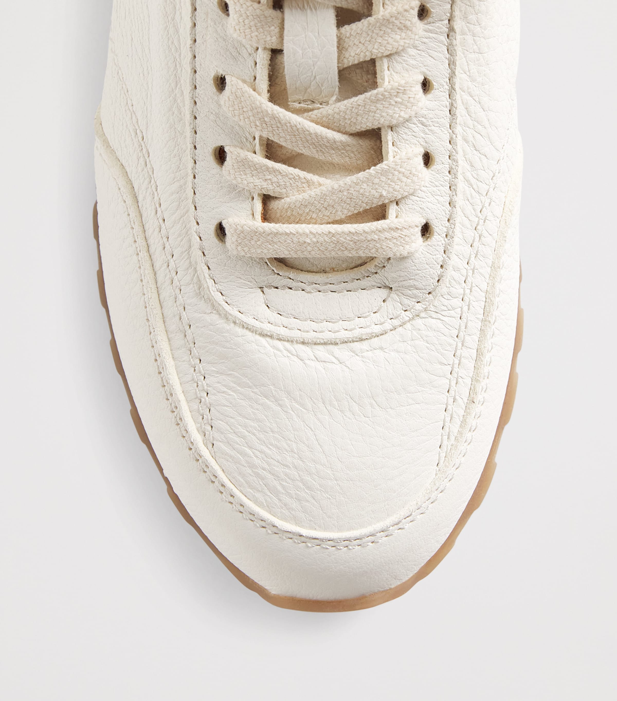 Eleventy Leather Sneakers Sabbia Image 4