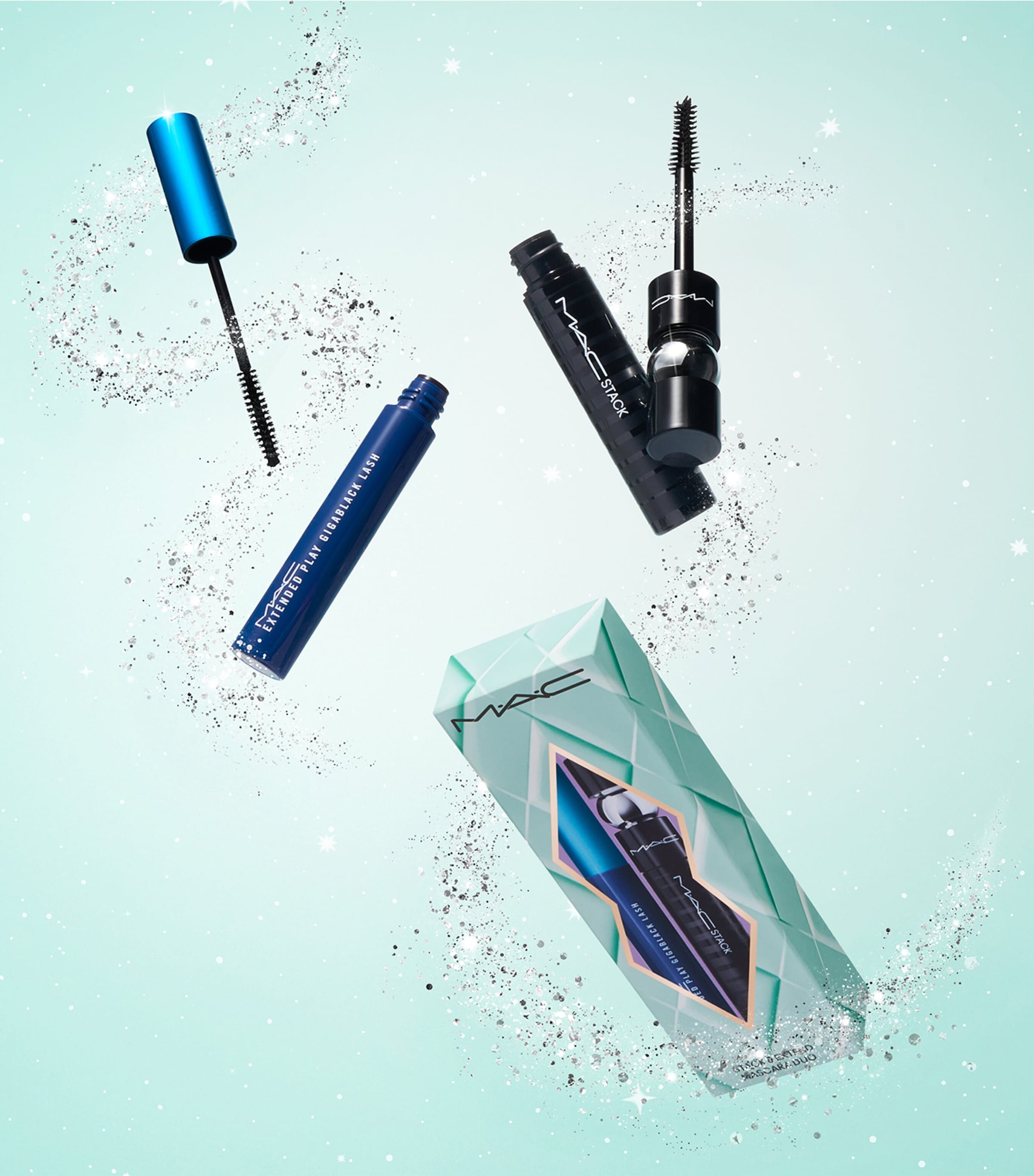 M·A·CStack Mascara and Extended Play Mascara Duo STACK & GIGABLACK Image 2