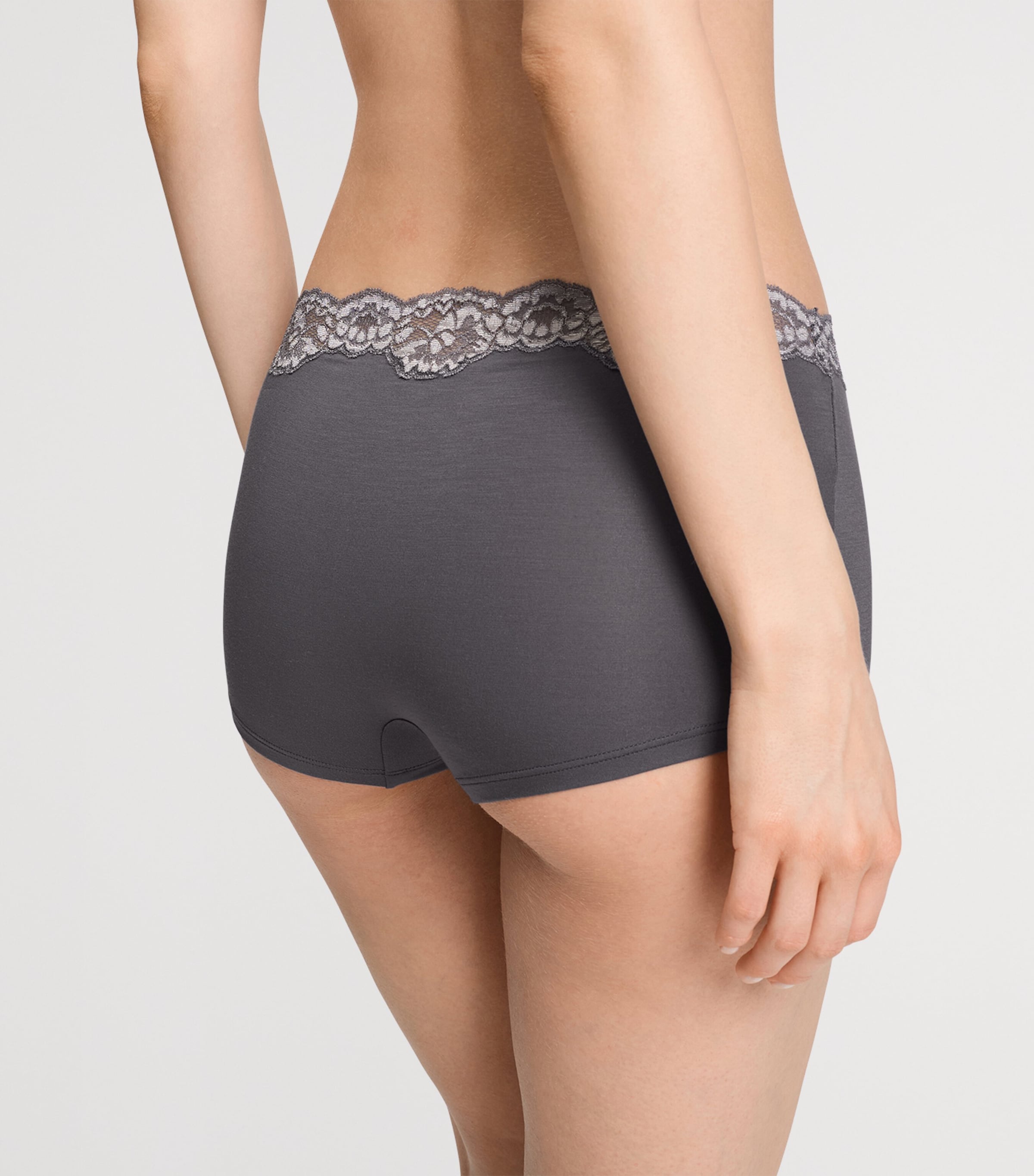 Hanro Womens Lace-Trim Shorts Briefs Boulevard Image 5