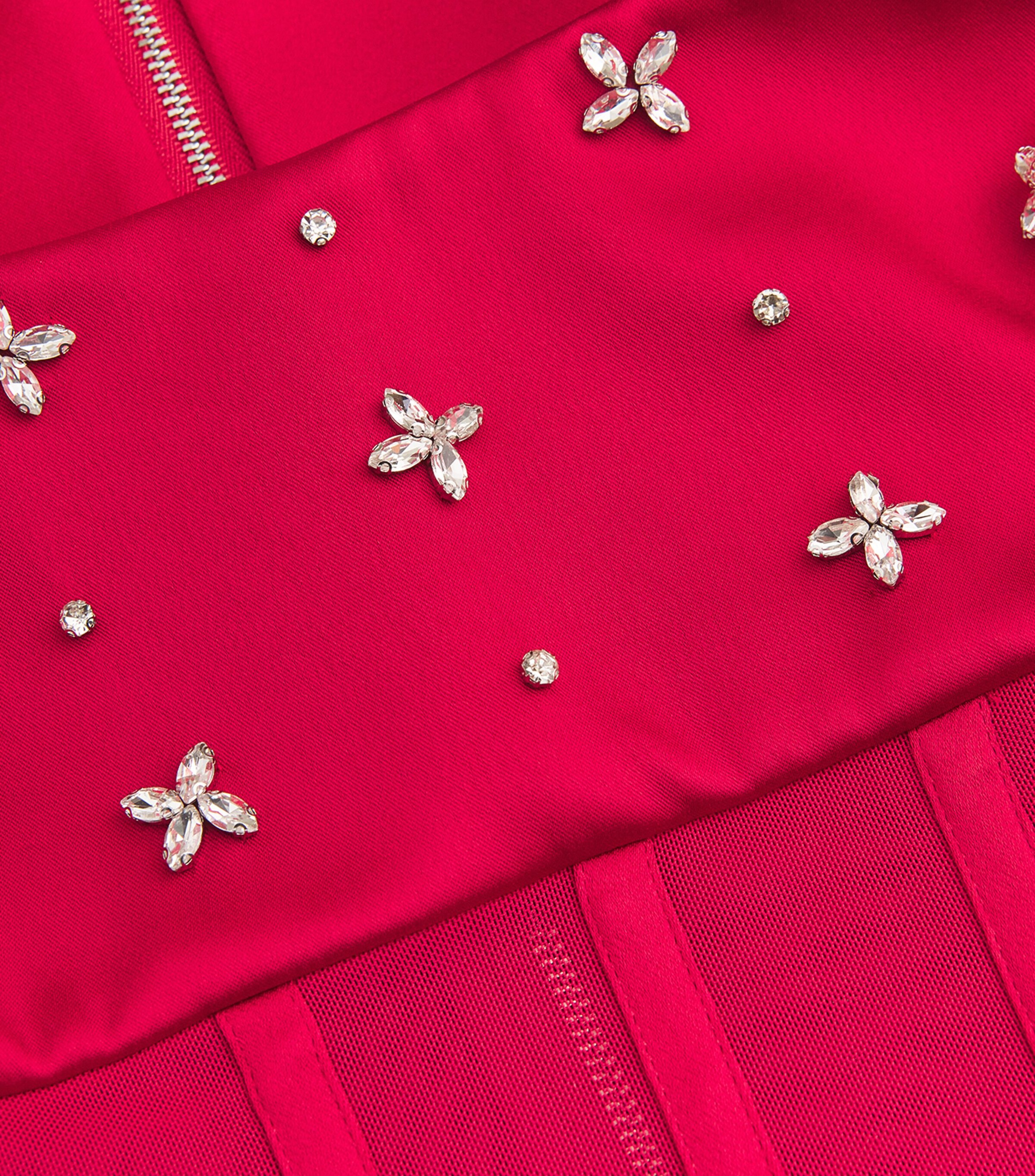 Rebecca Vallance x Nicky Hilton Satin Embellished Carmella