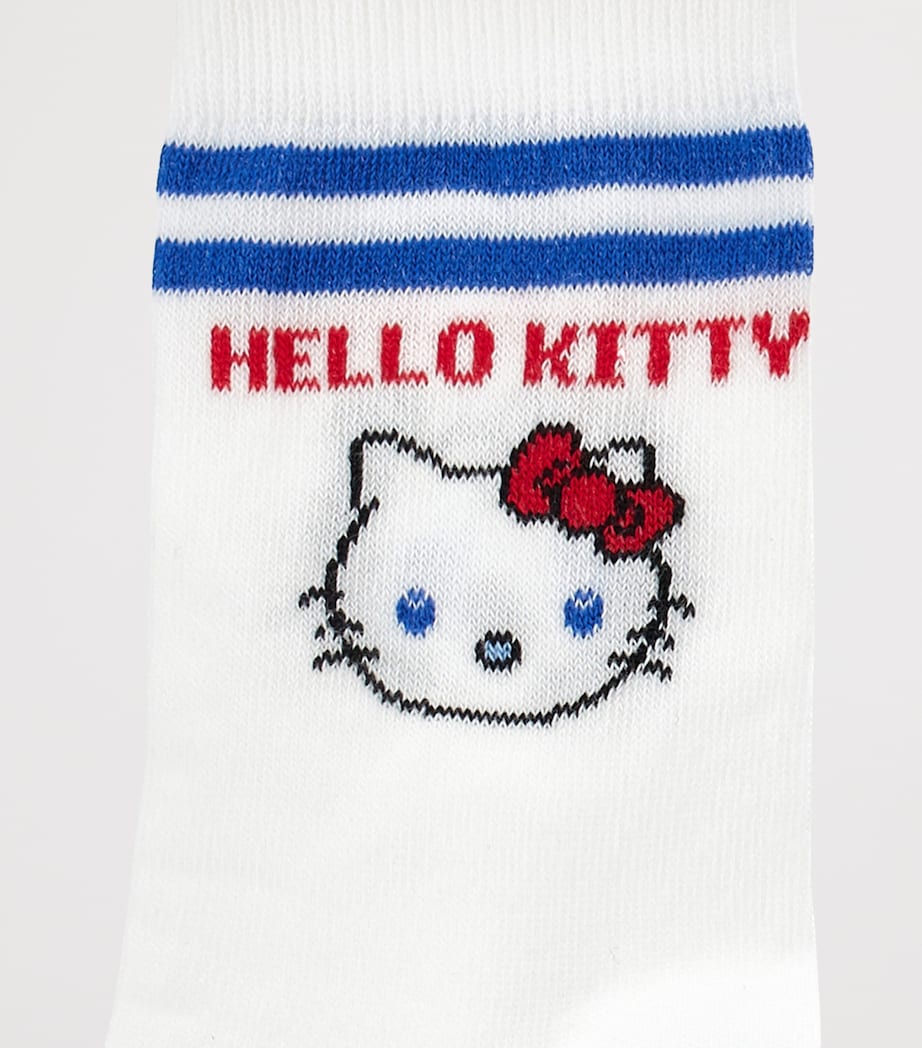 x Hello Kitty Cotton-Blend Socks (Pack of 2) BIANCO+ROSSO Image 4