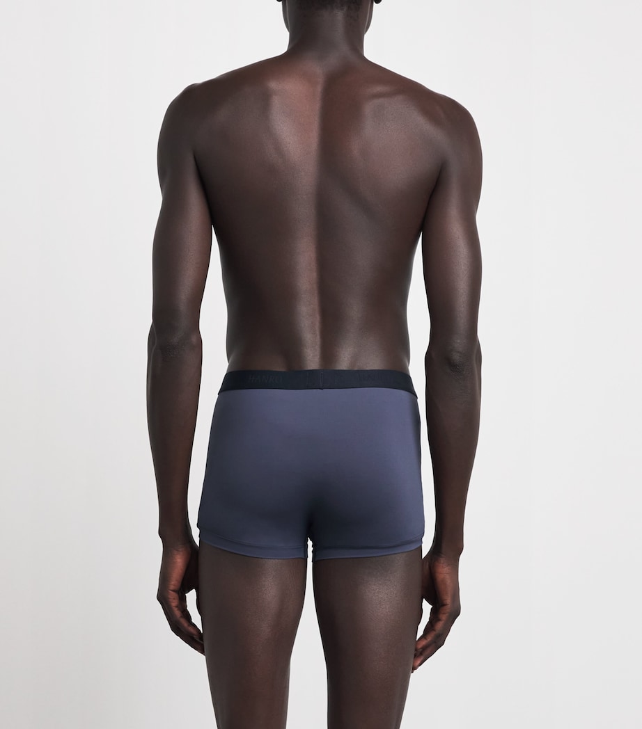 Hanro Mens Micro-Touch Boxer Briefs Stormy Gre Image 3
