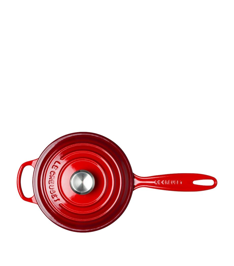 Set of 3 Cast Iron Saucepans VOLCANIC Image 1