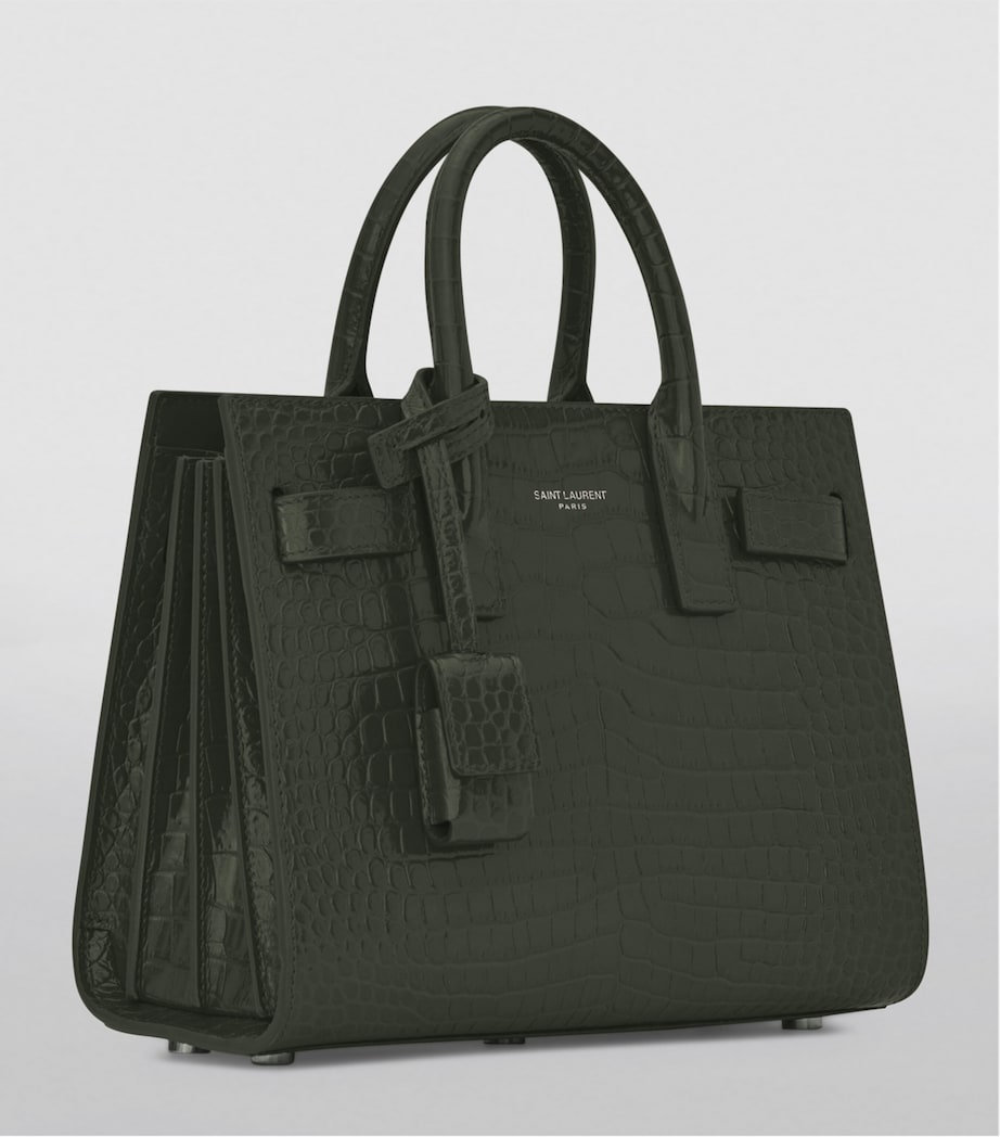 Nano Sac de Jour Croc-Embossed Tote Bag 3045 Image 3