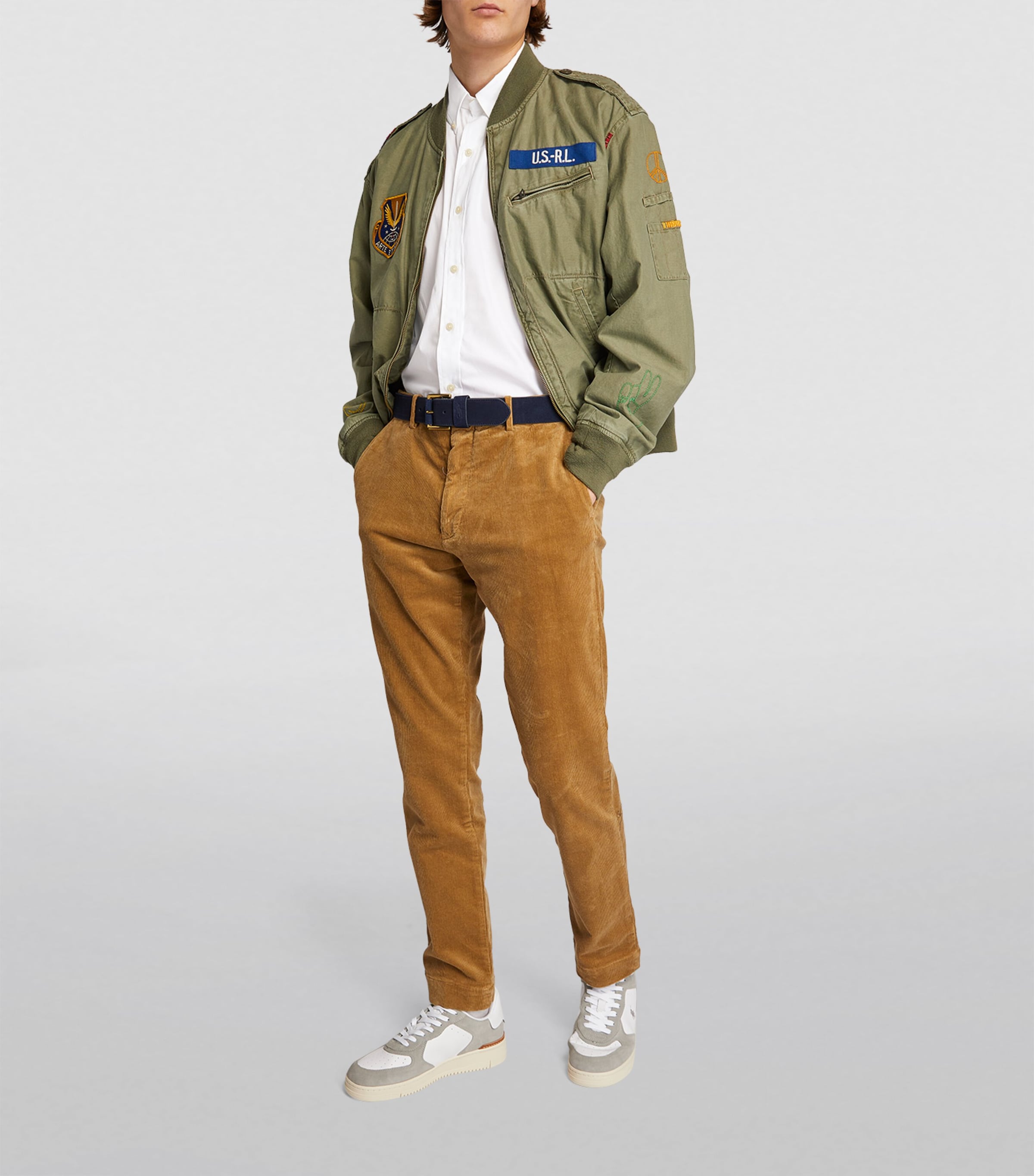 Poplin Custom Fit Shirt WHITE Image 7