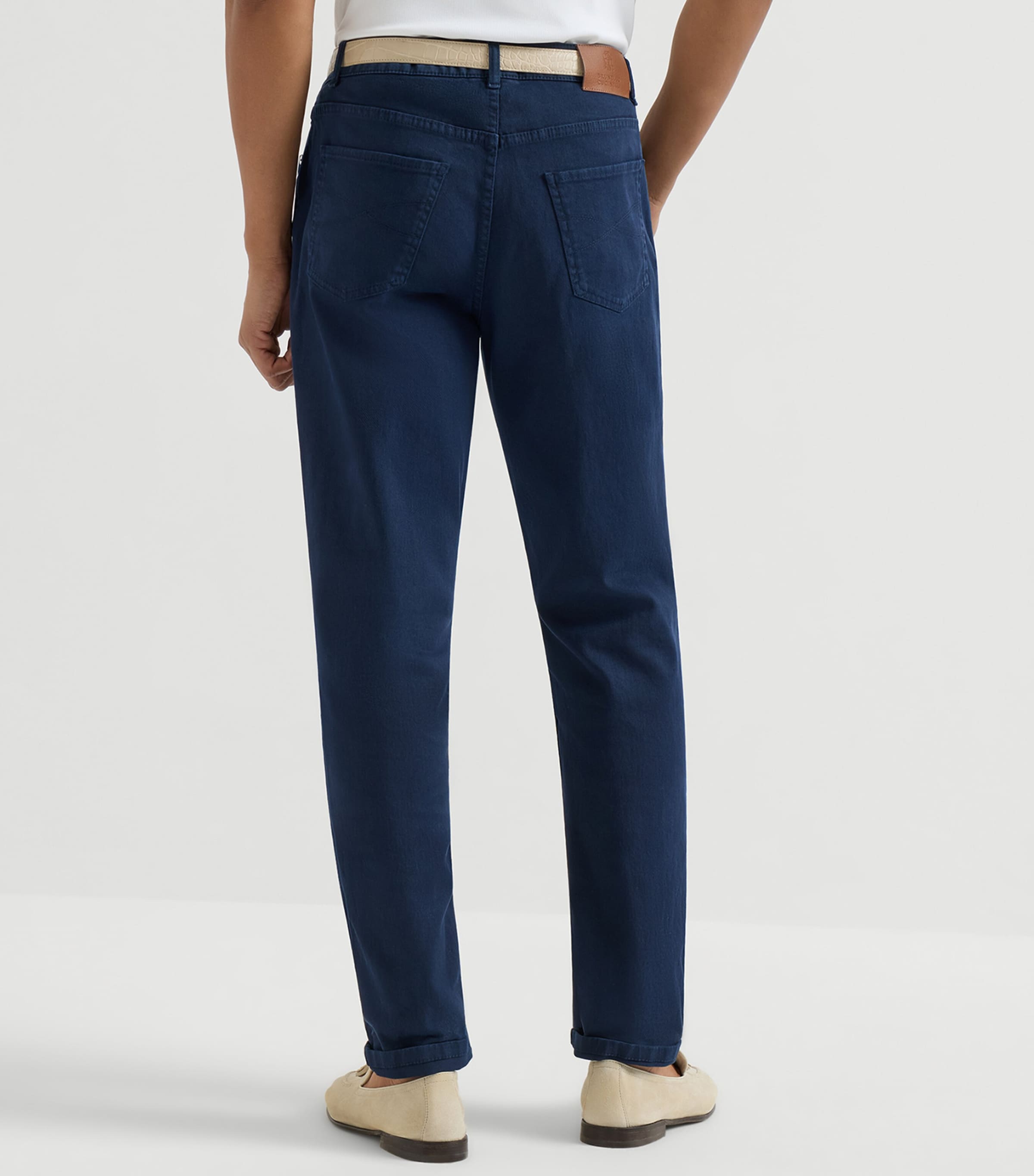 Brunello Cucinelli Mens Comfort Straight Jeans Image 5