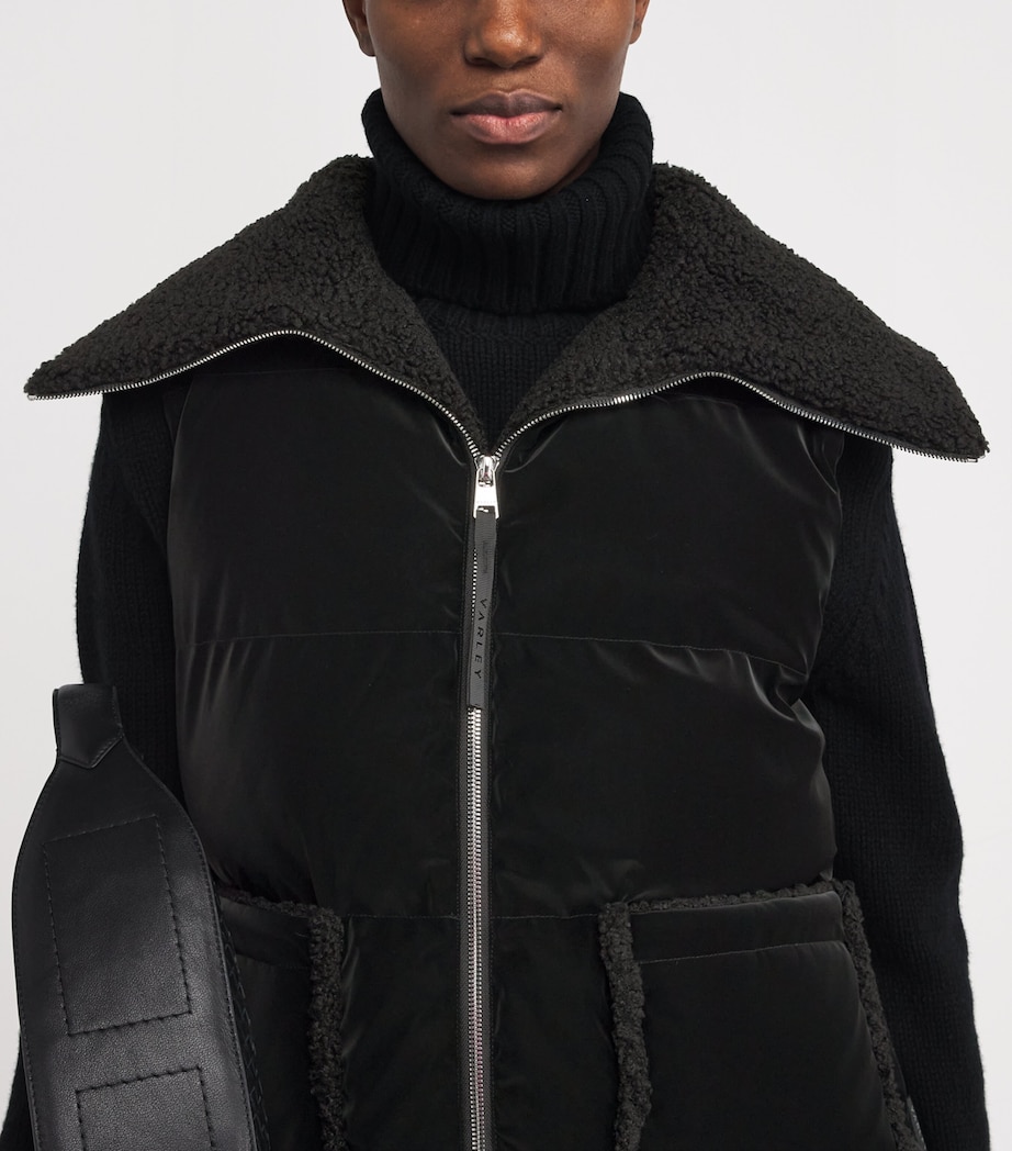 Velvet Evie Gilet BLACK Image 6