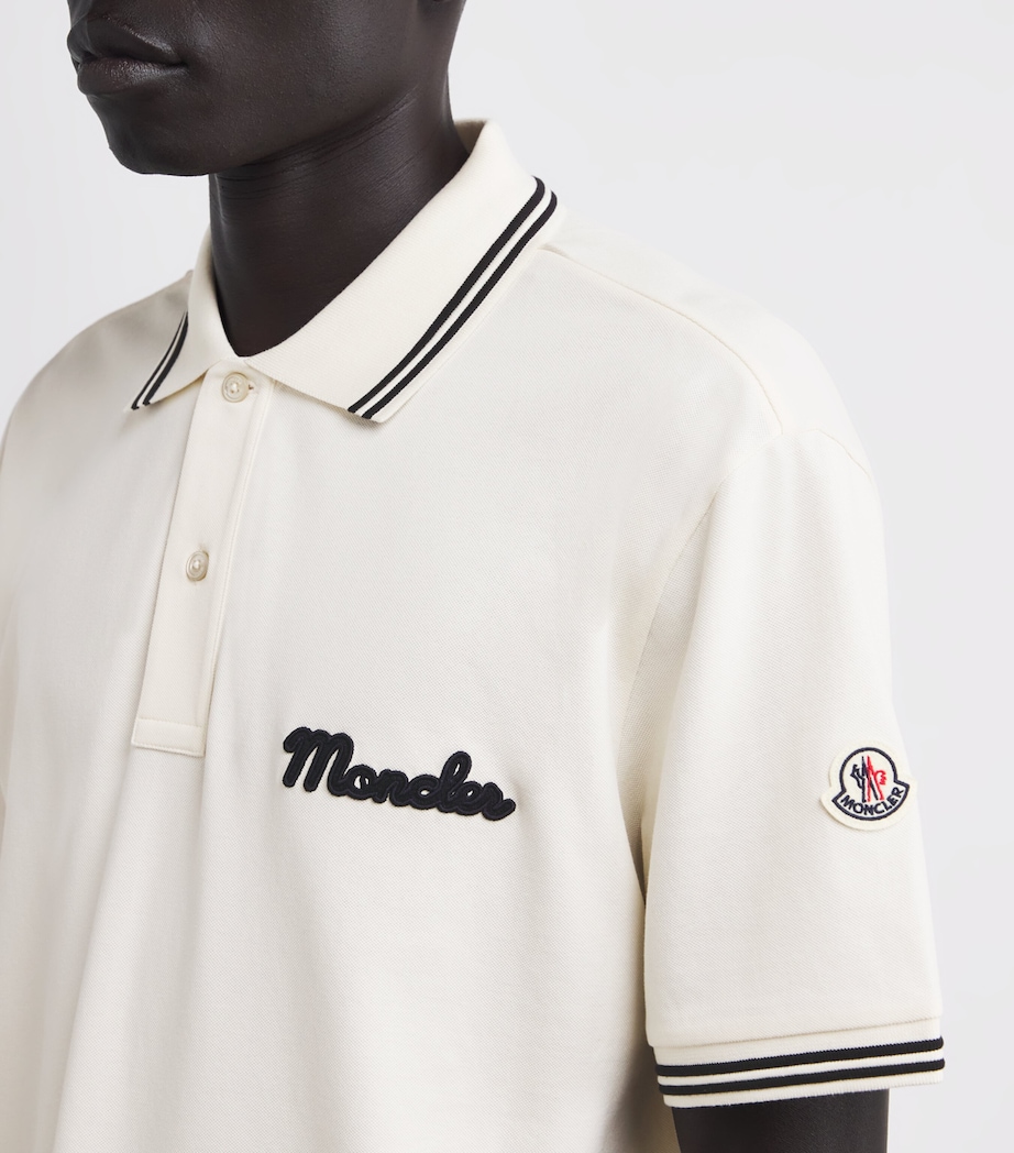 Cotton Logo Polo Shirt 50 Image 6