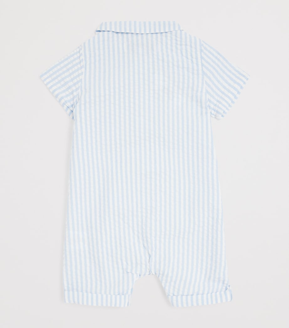 Cotton-Blend Stripe Playsuit (3-18 Months) 44NUAGE Image 2