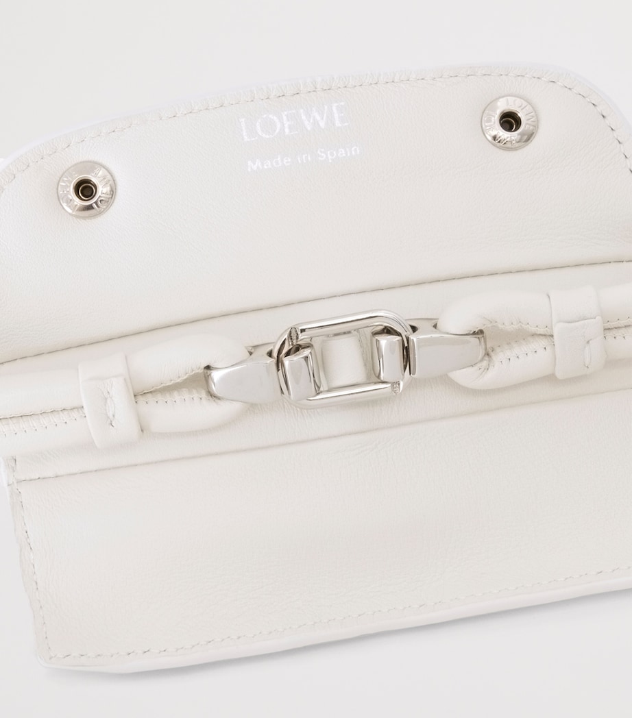 Medium Calfskin Madrid Shoulder Bag SOFT WHITE Image 13