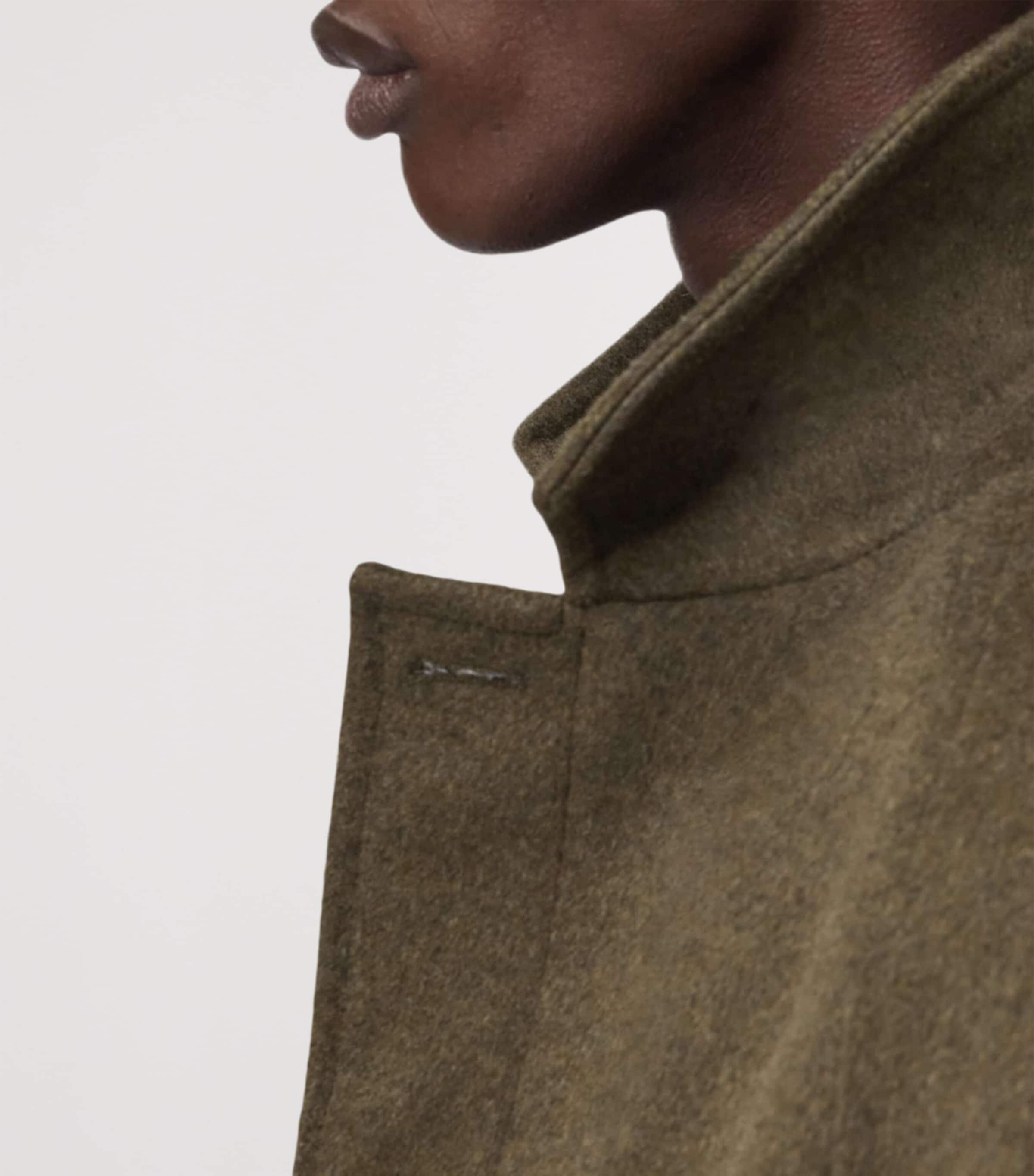 Wool-Blend Trent Overcoat LOG BROWN Image 5