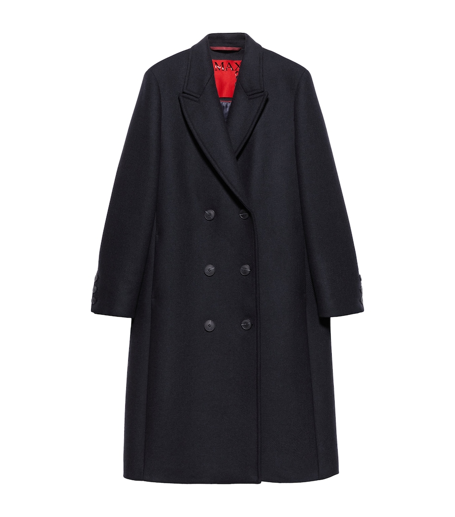 Wool-Blend Overcoat NAVY Image 1
