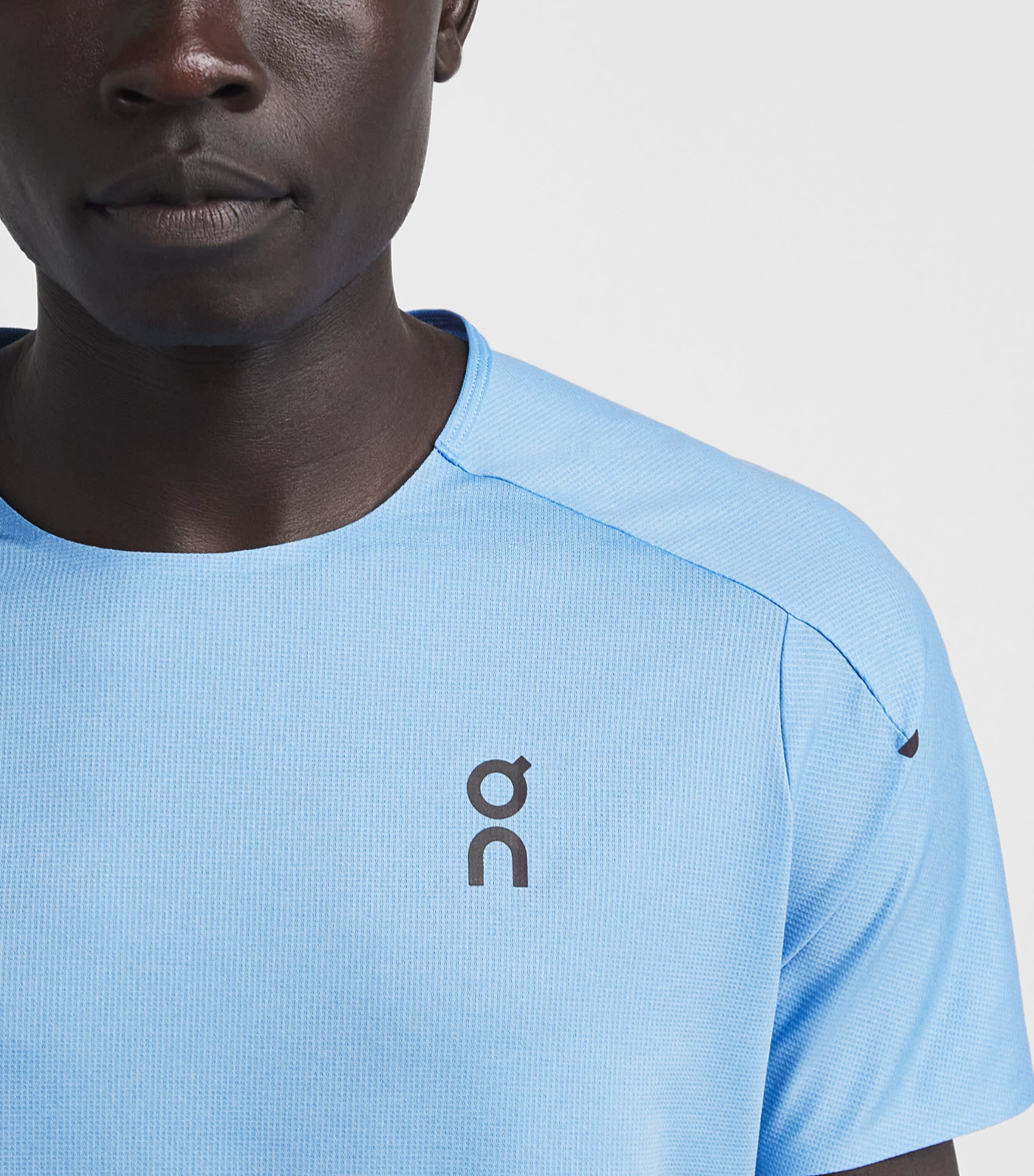 On Mens Performance T-Shirt Gourami | Rock Image 3