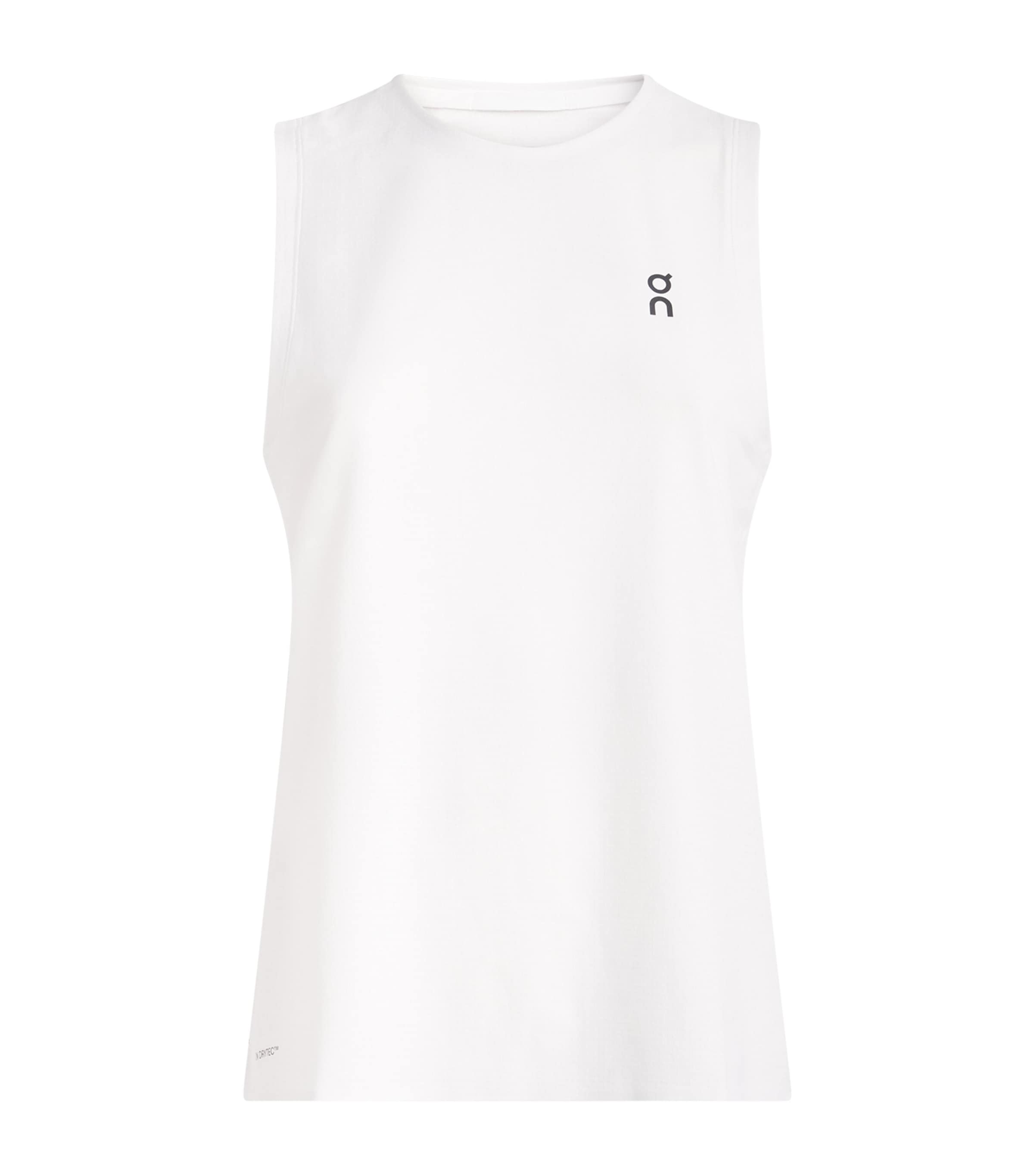 On Womens Court Tank Top White Image 1