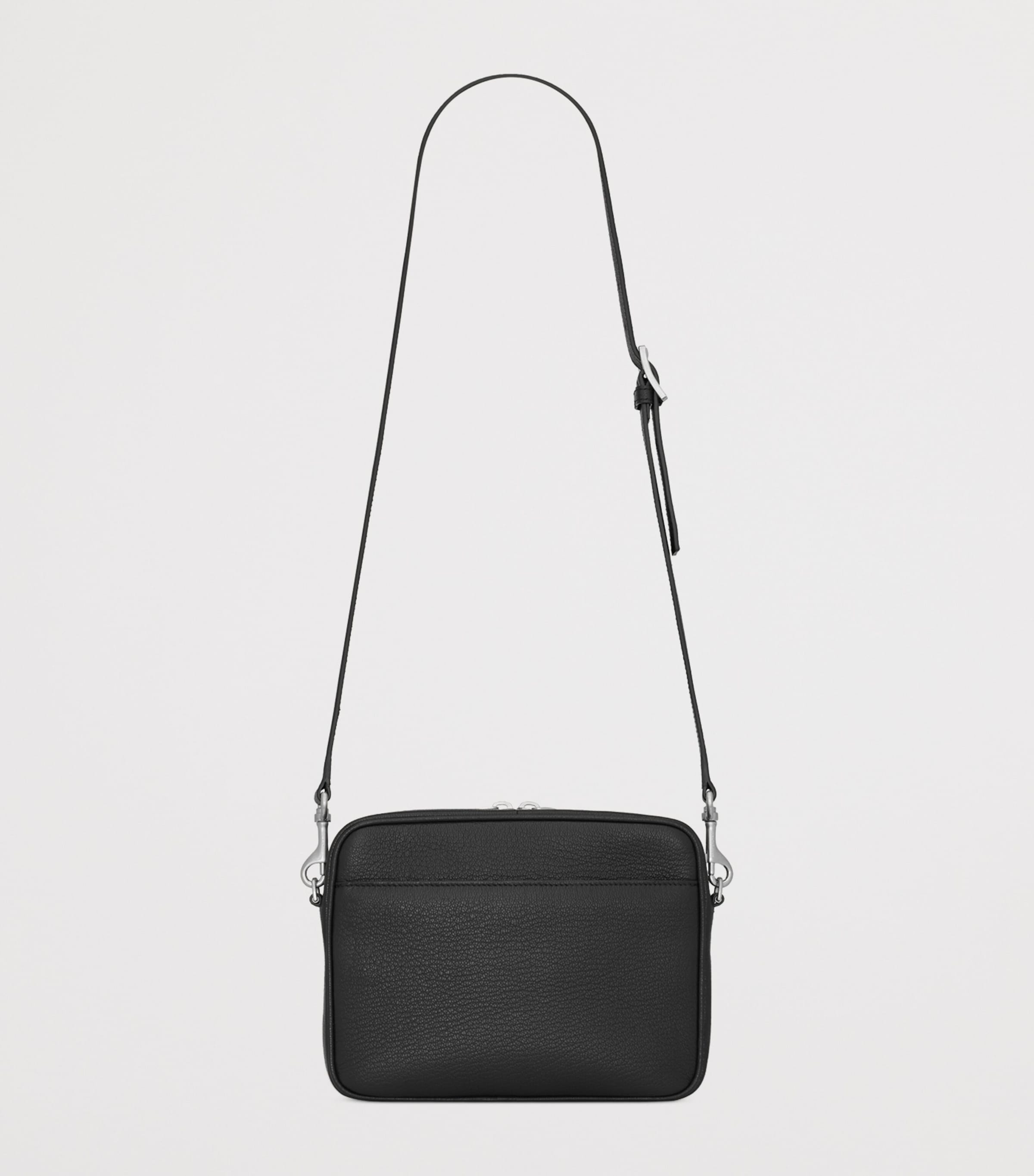 Leather Camera Cross-Body Bag 1011 Image 2