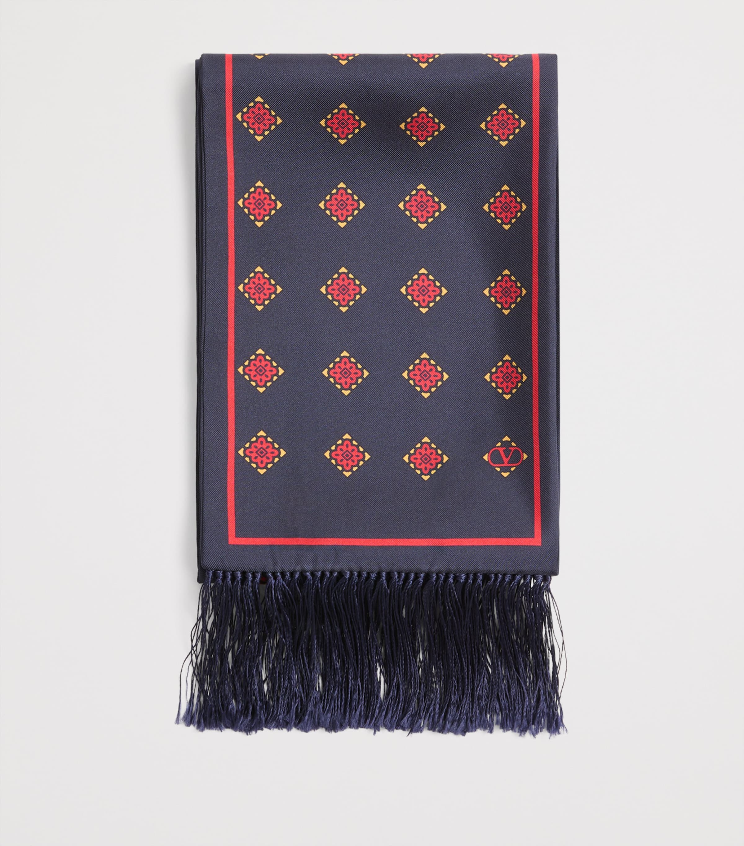 Silk Fringe Scarf DVP Image 4