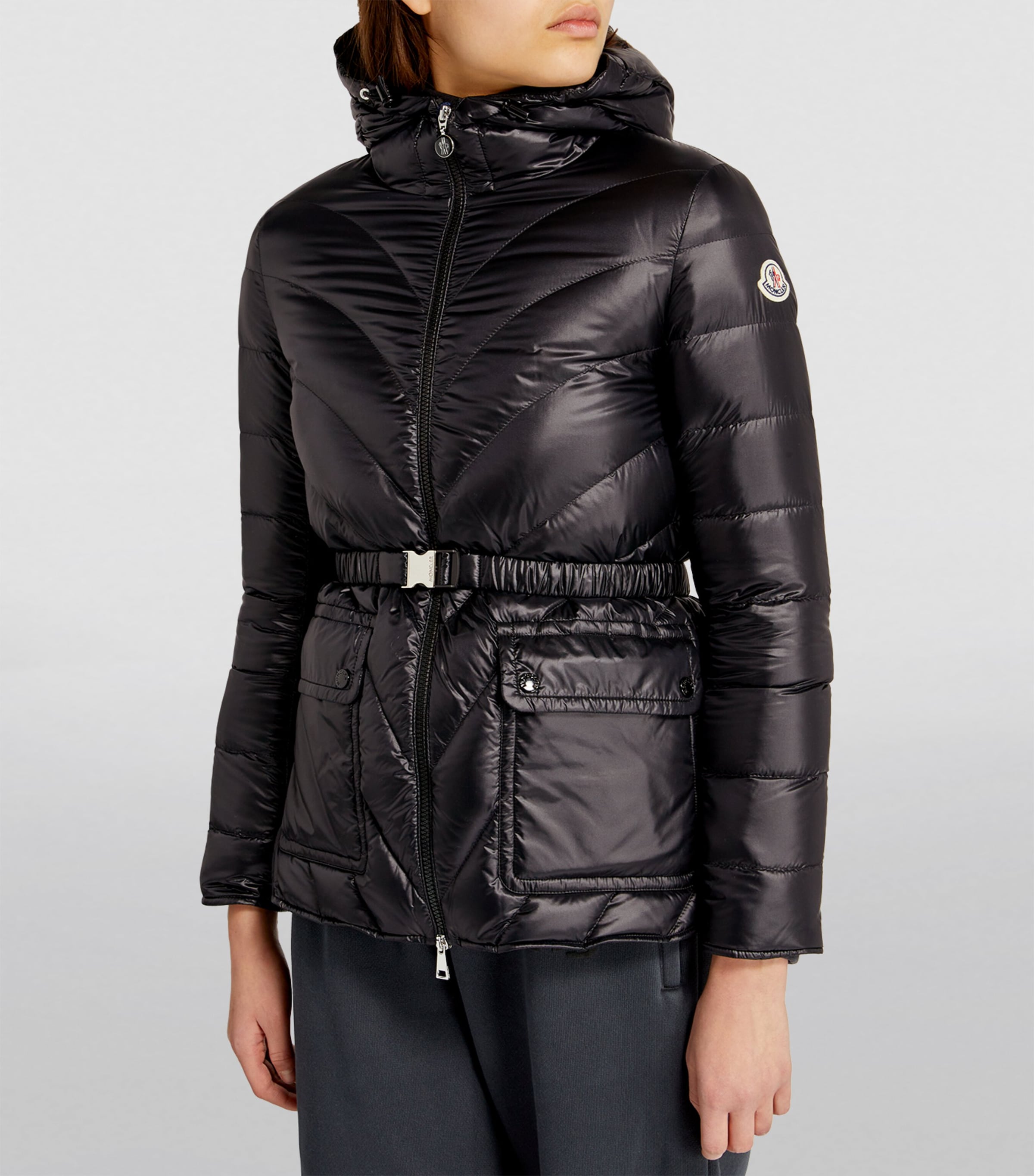Moncler Ombre nylon overcoat - Beige - Women | 491430554164230