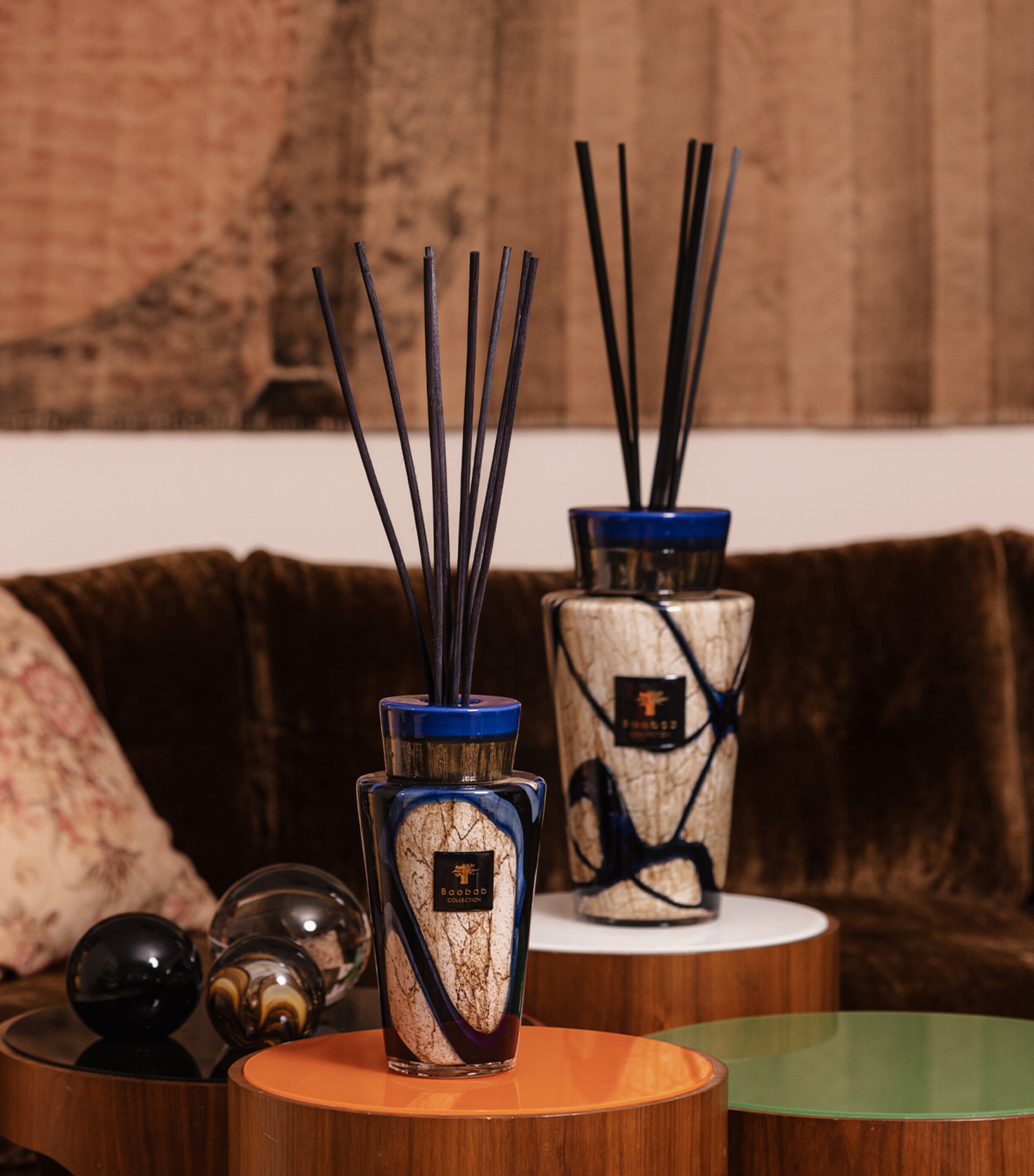 Baobab Collection Totem Stones Lazuli Diffuser (28cm) Image 3