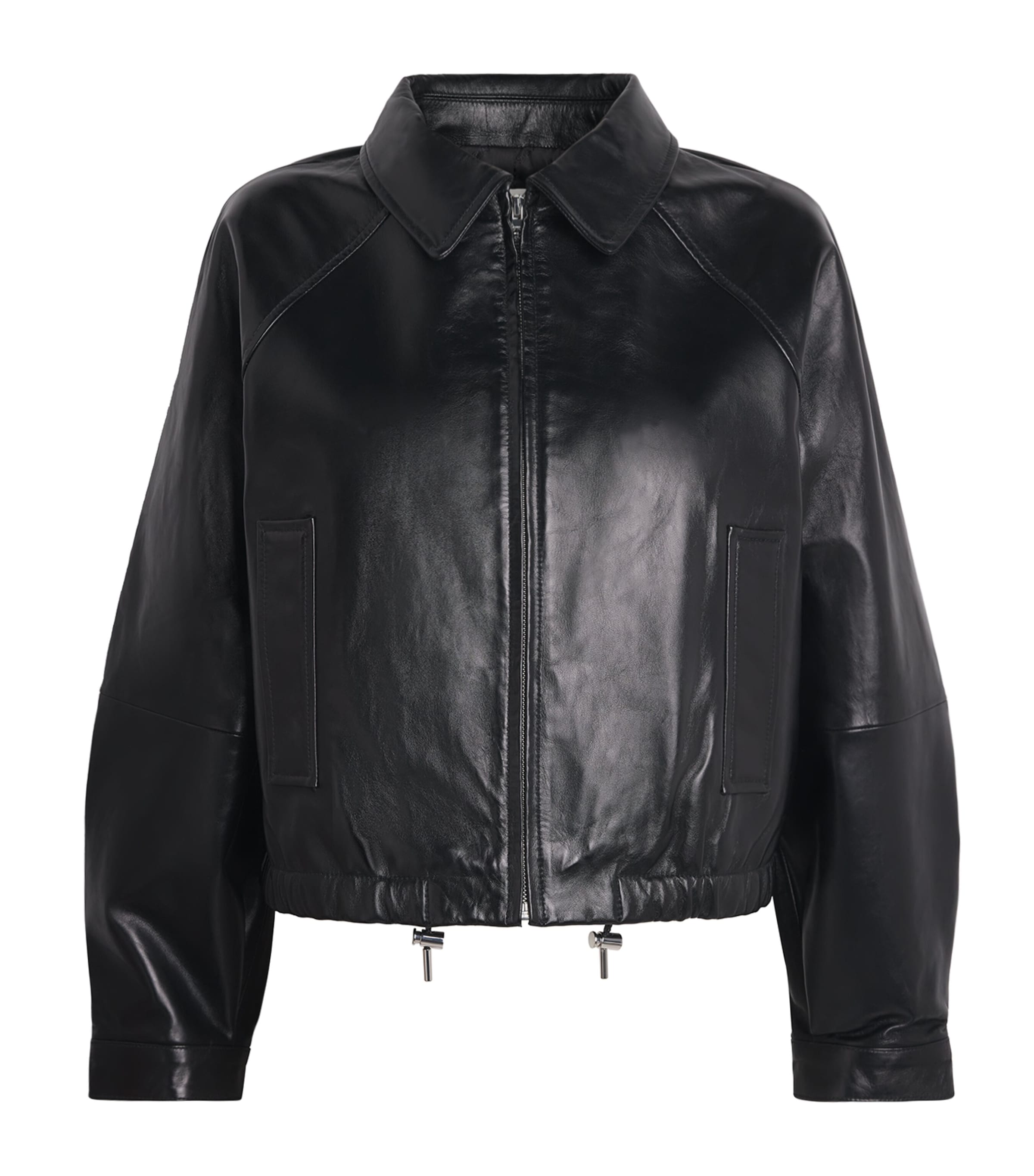 Leather Jacket BLACK Image 1