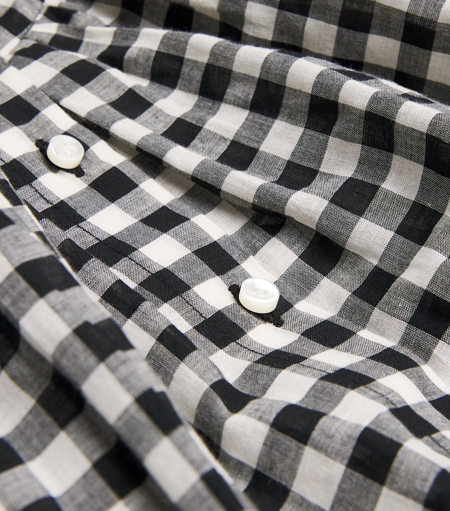 Check June Blouse NOIR GRETA GINGHAM Image 5