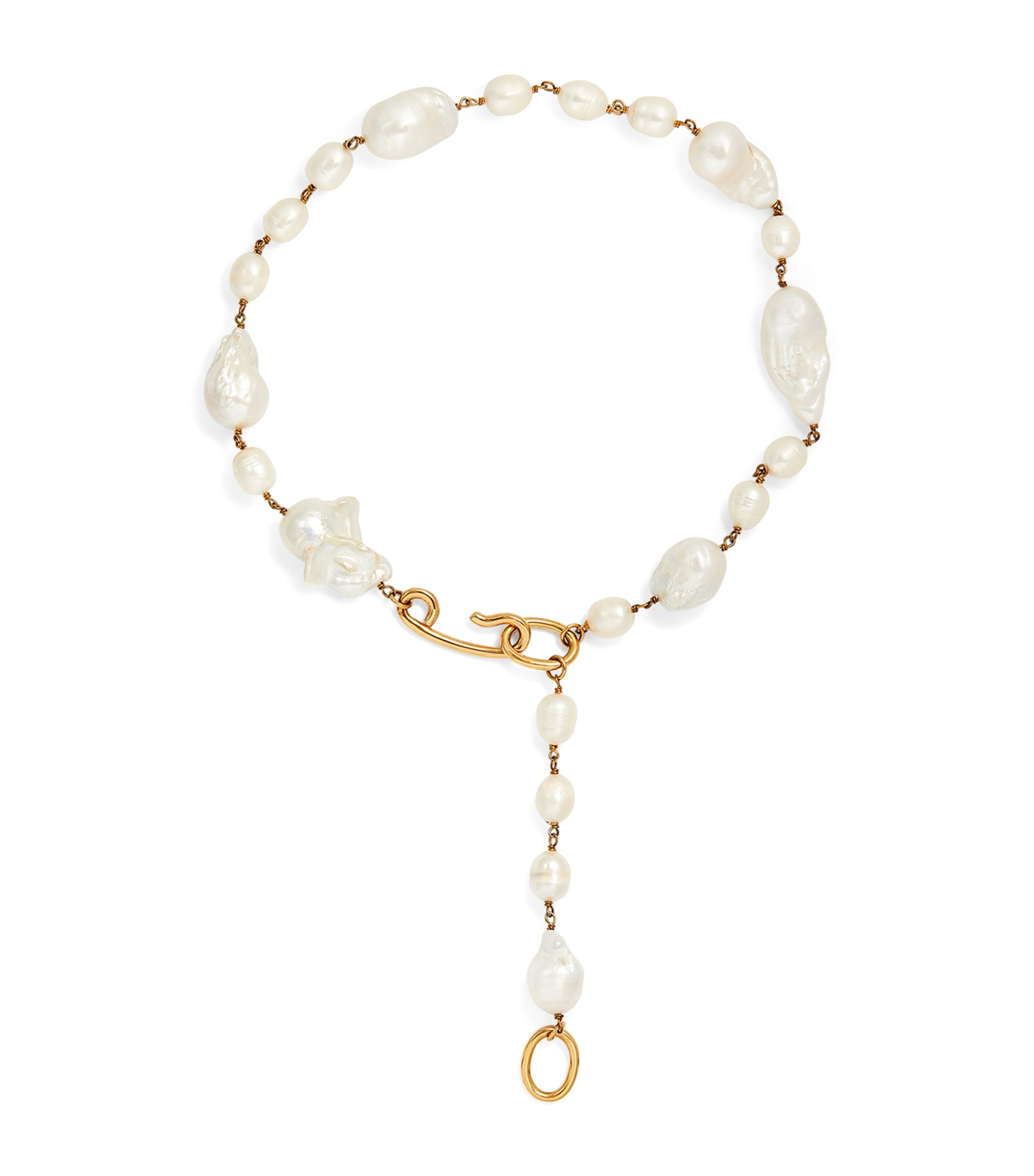 Jil Sander Pearl Grainy Necklace | Fashion Jewellery | Necklaces | Designers | Jil Sander