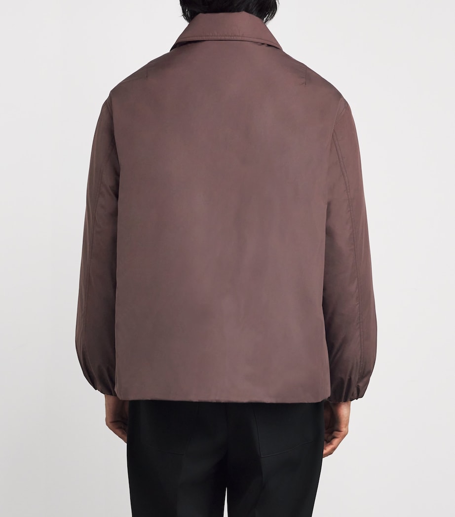 Padded Down Jacket CHESTNUT BROWN Image 4