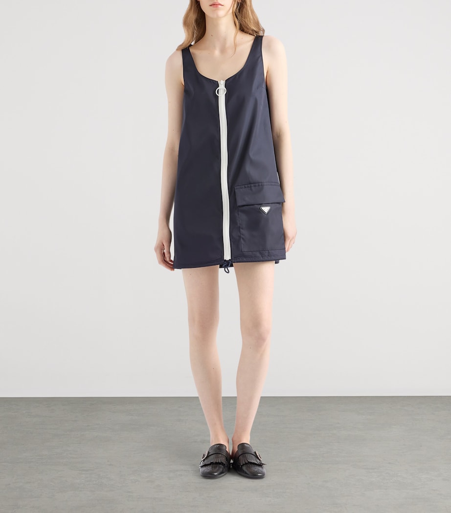 Re-Nylon Triangle Mini Dress F0SVF Image 2