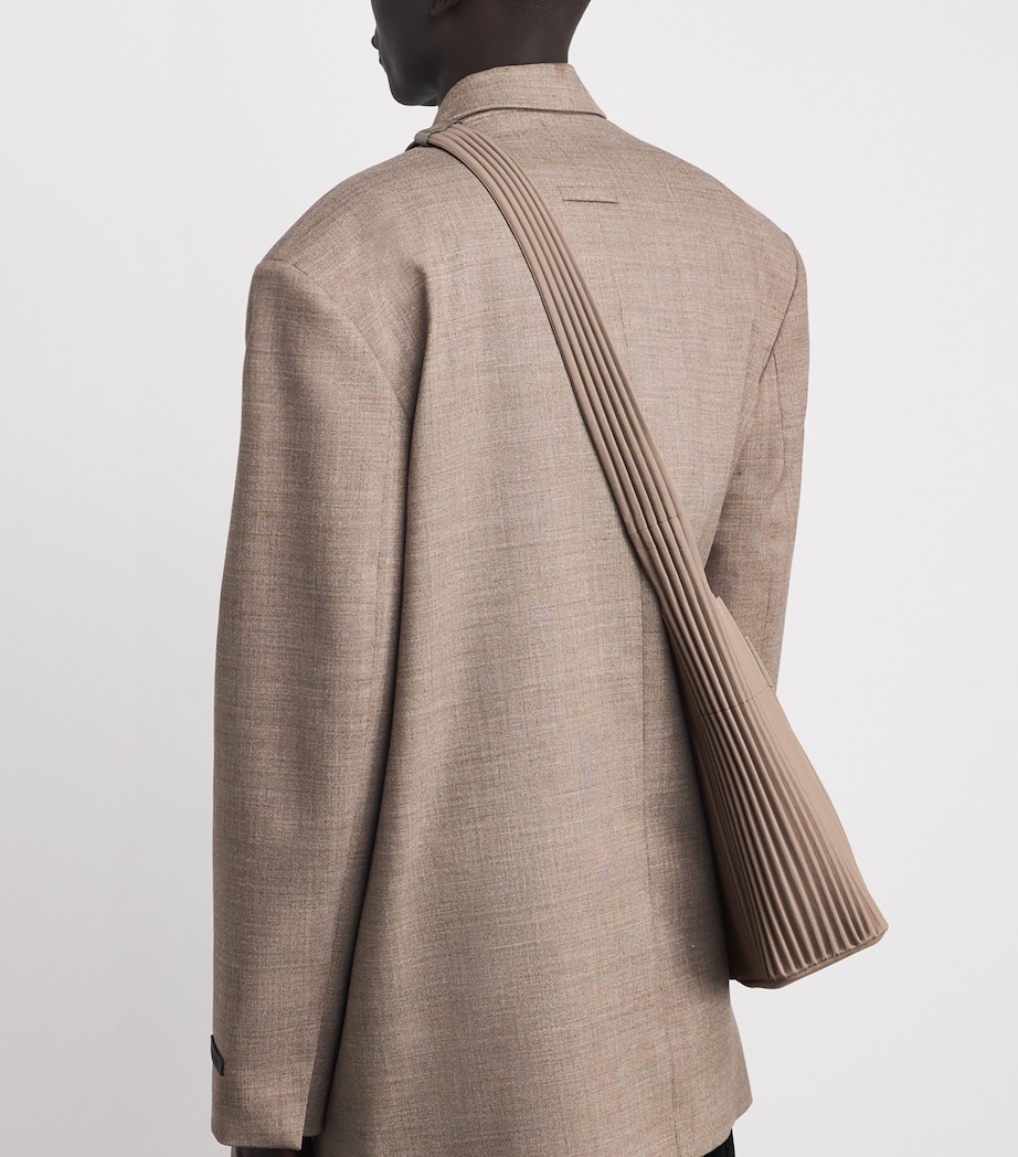 Pleated Utility Shoulder Bag 19 - GREIGE Image 2