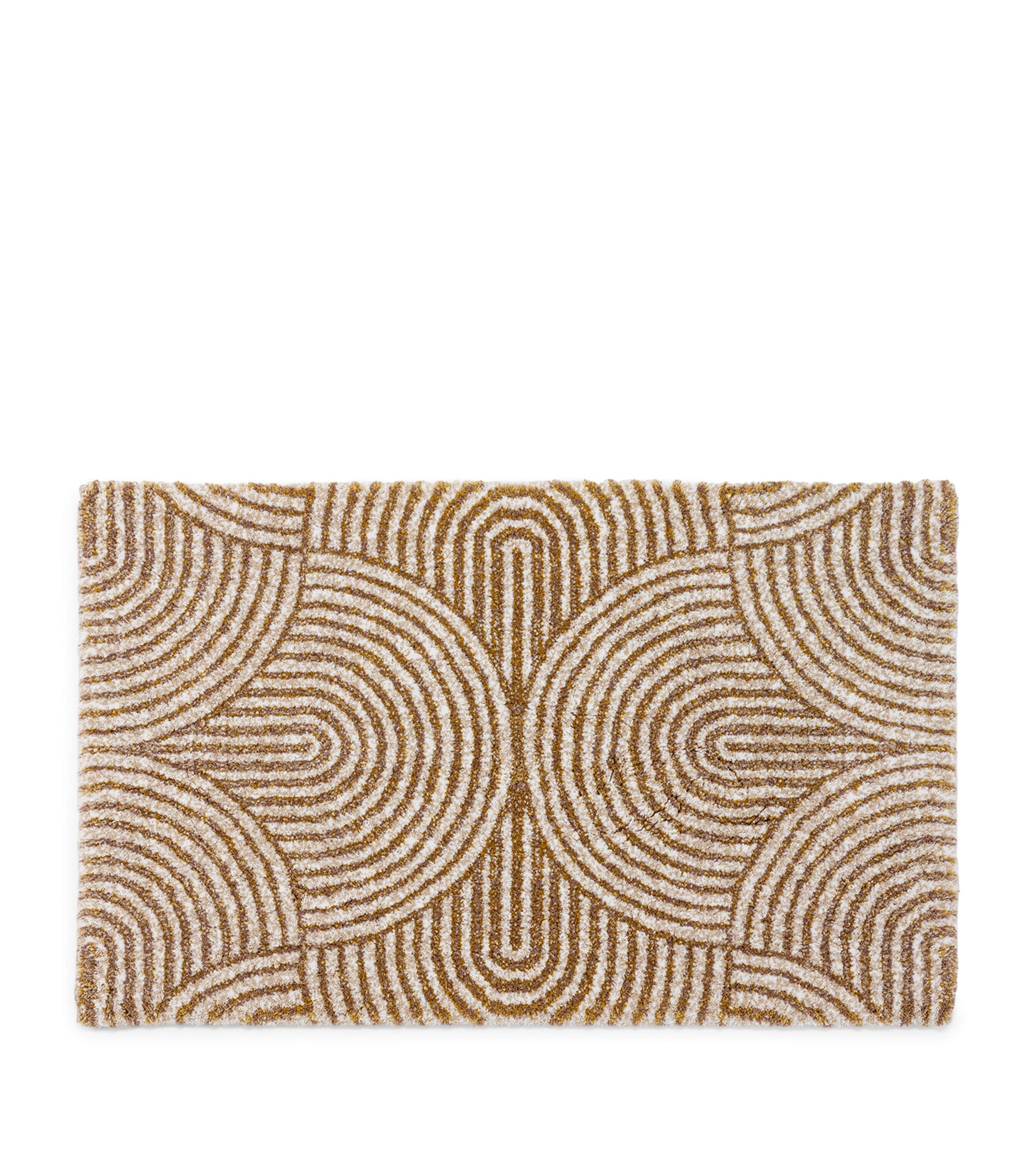 Abyss & Habidecor Egyptian Cotton-blend Petal Bath Mat In Ivory