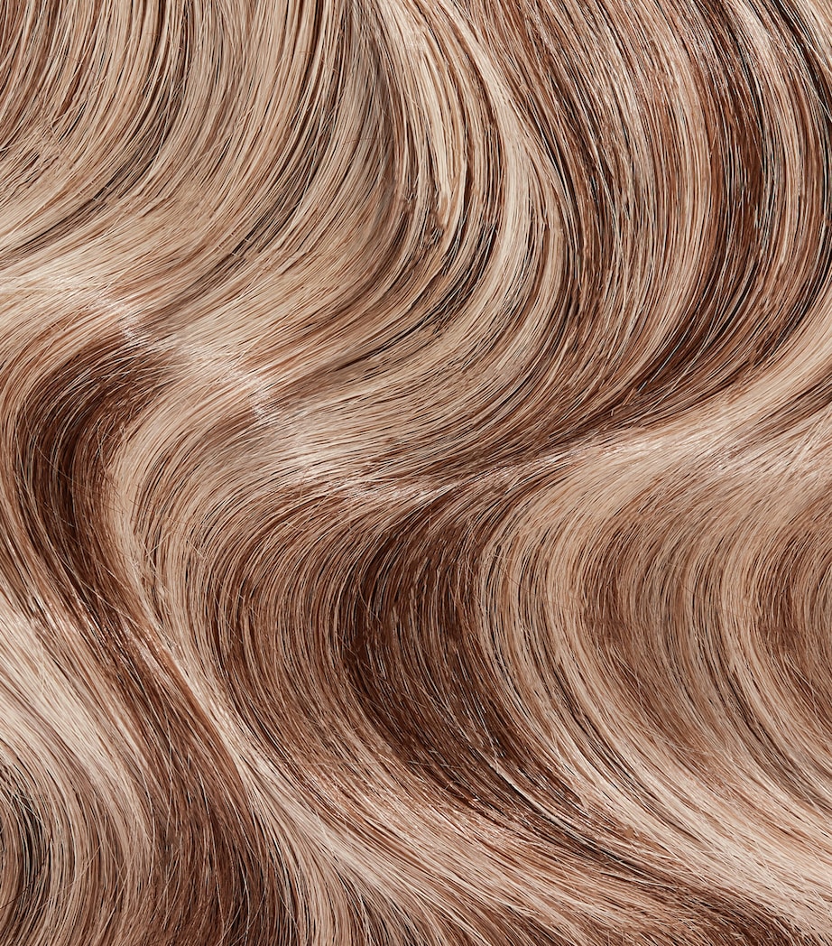 Beauty Works x Huda BARELY THERE Mix & Match Duo Clip-In Hair Extensions (20") HONEY BLONDE Image 2