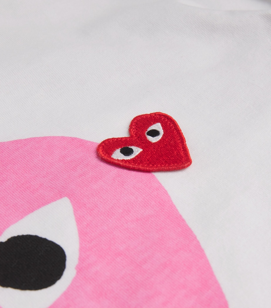 Heart Logo T-Shirt 4- PINK Image 5