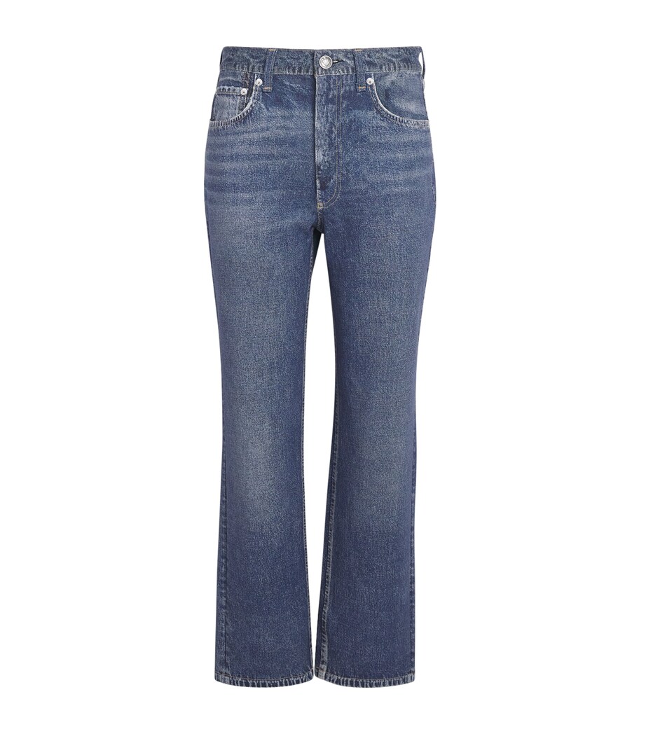 Rag & Bone Womens Miramar Harlow Straight Jeans Kimbr Image 1