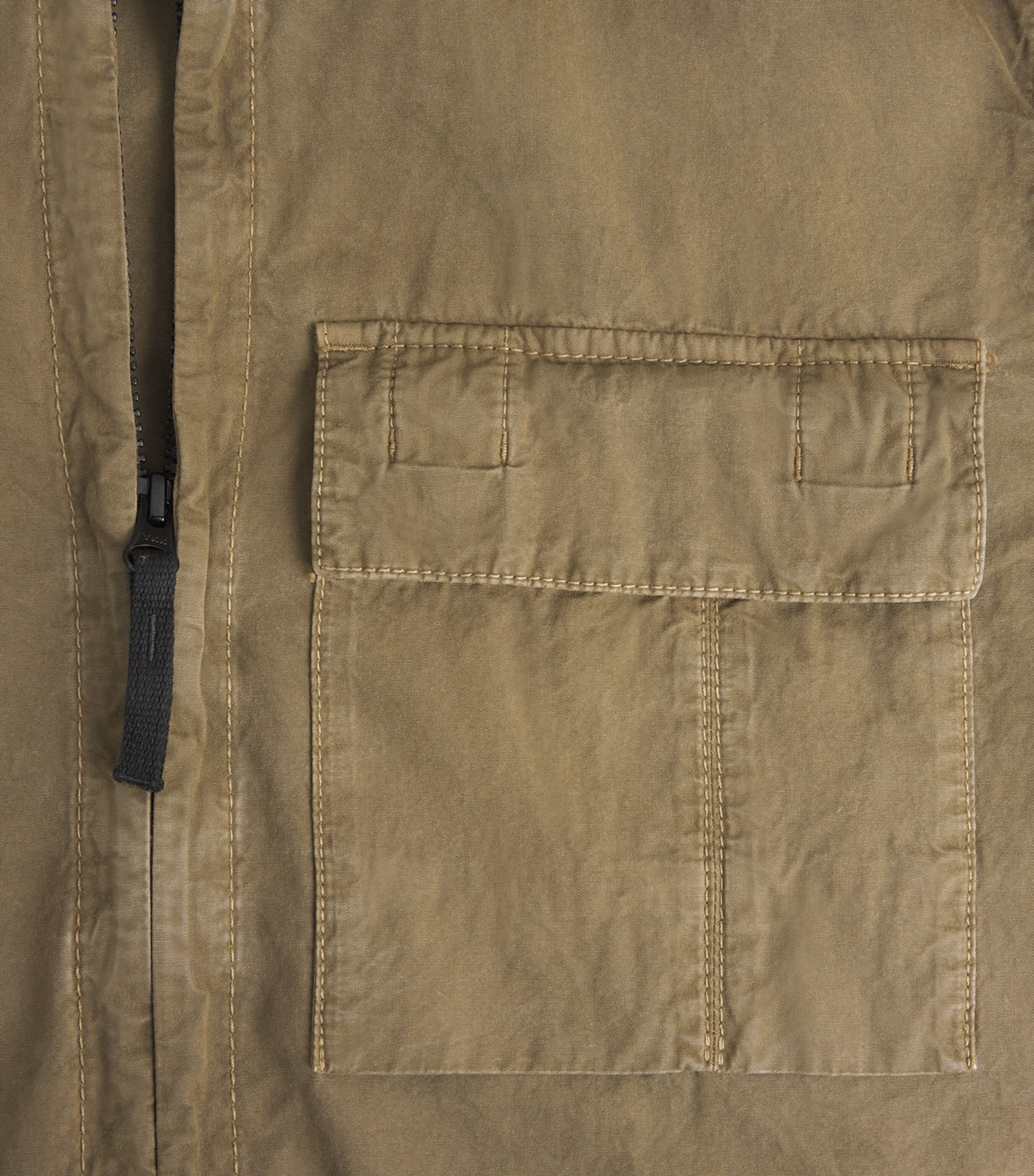 Organic Cotton Canvas Jacket V015G Image 5