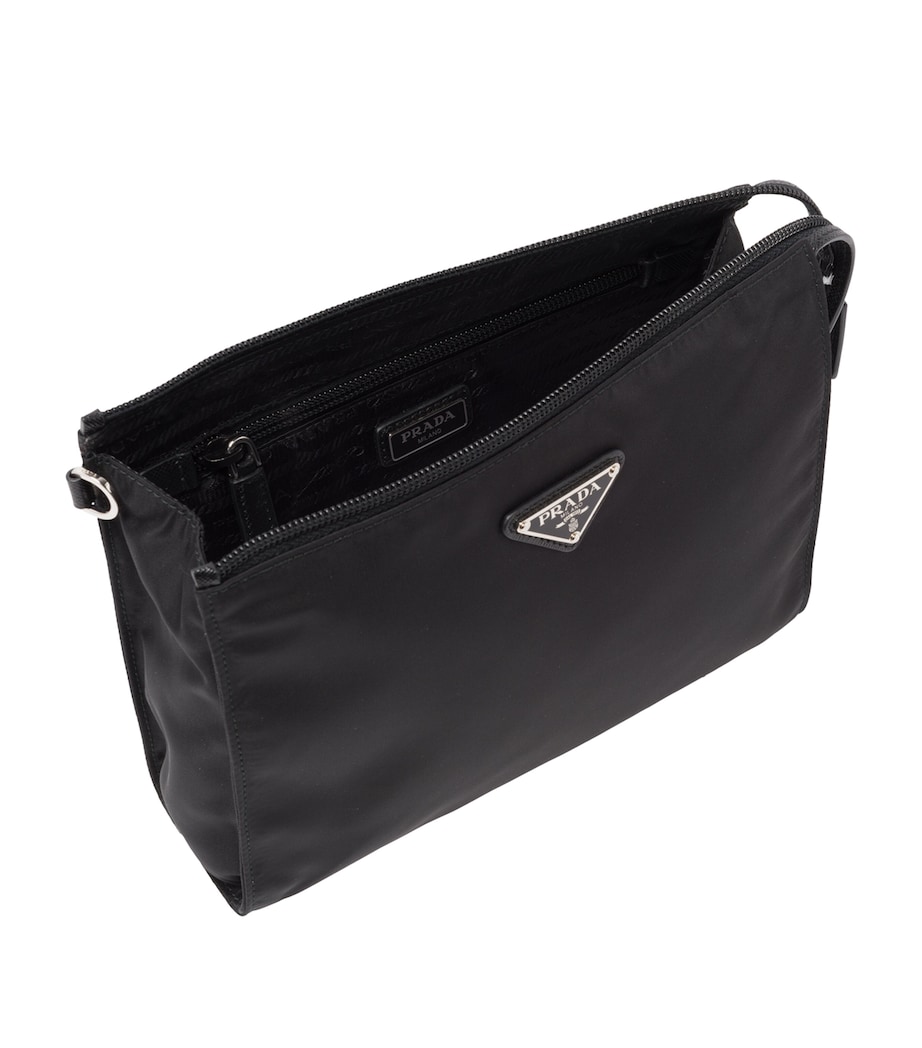 Prada Re-Nylon and Saffiano Leather Pouch Image 3